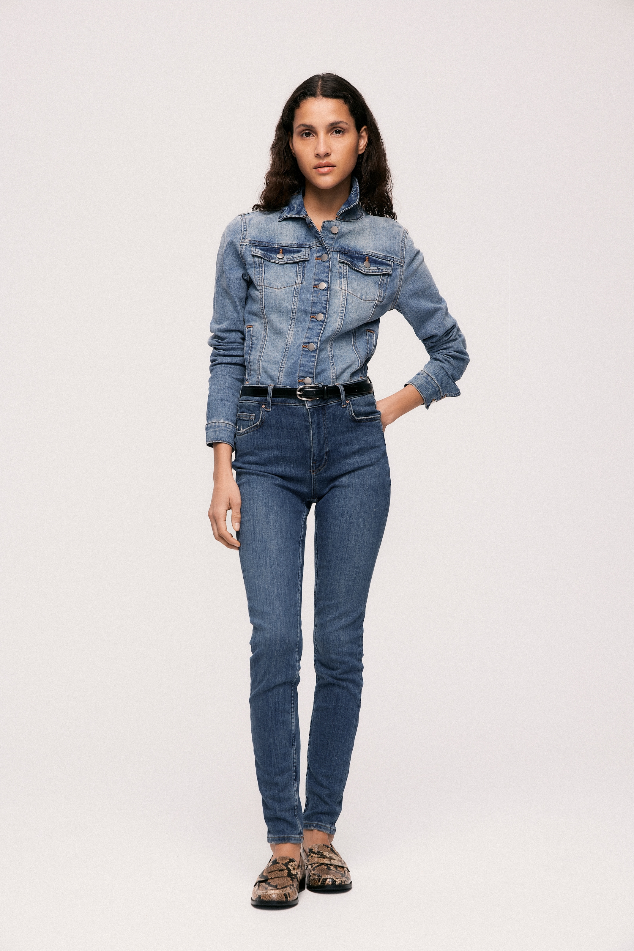 Vila Skinny-fit-Jeans »VISARAH WU02 RW SKINNY JEANS - NOOS«