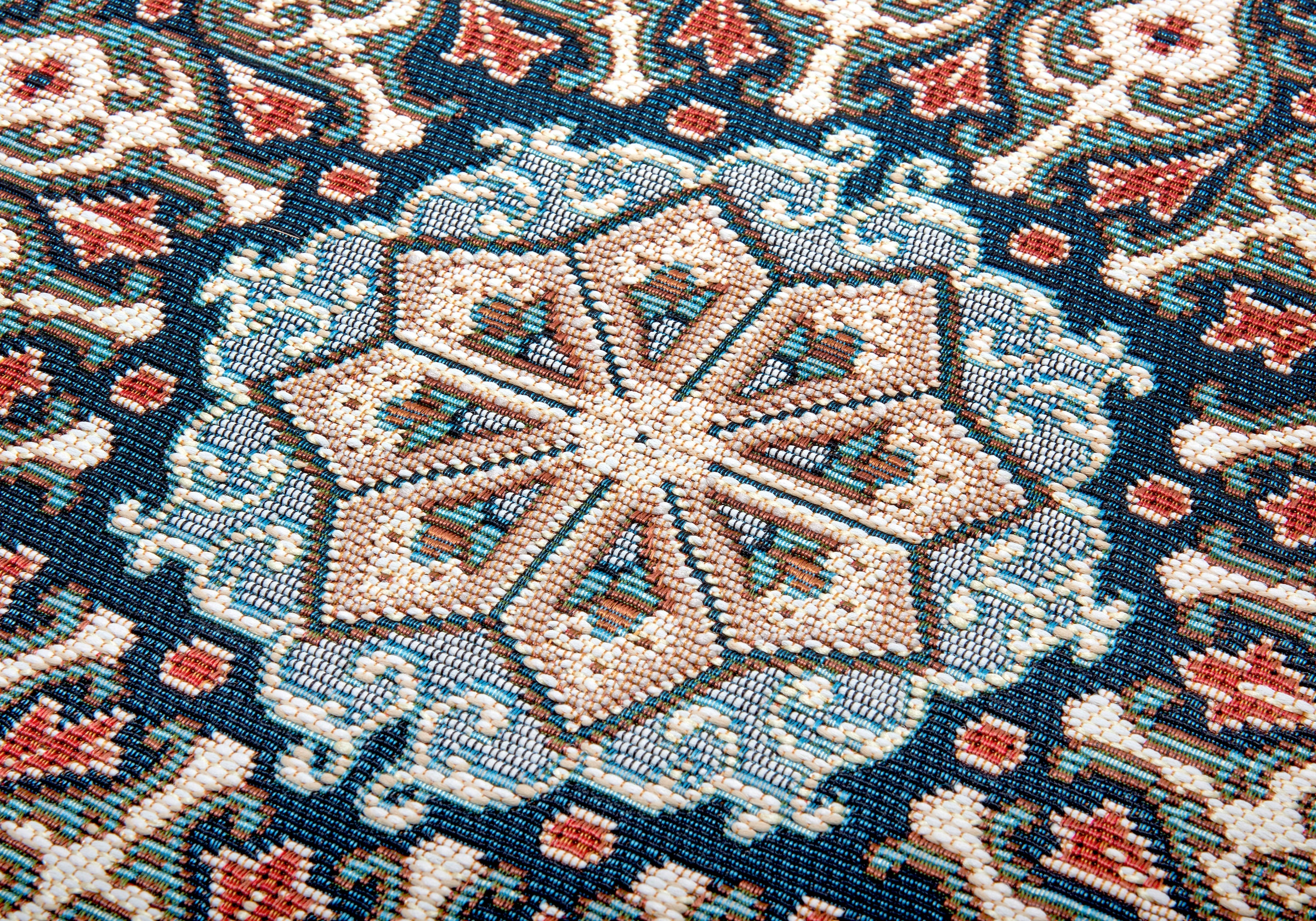 HANSE Home Teppich »Kadi« rechteckig 3 mm Höhe In-& Outdoor, Teppich, Wetterfest, Balkon, Garten, Wohnzimmer, Orient