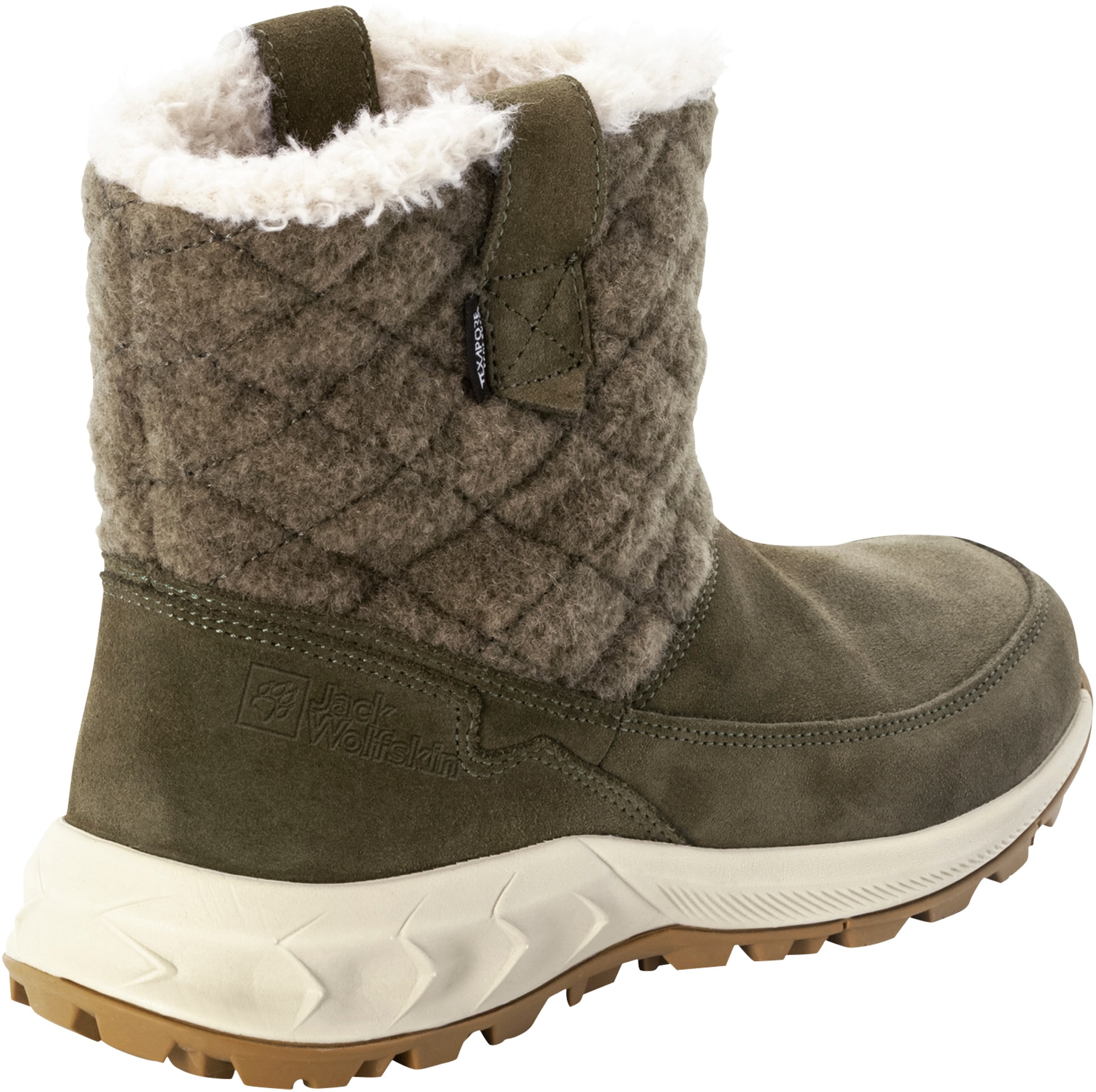 Jack Wolfskin Schlupfboots »QUEENSTOWN TEXAPORE BOOT W«, Winterboots, Snowboots, Winterschuhe, wasserdicht und gefüttert