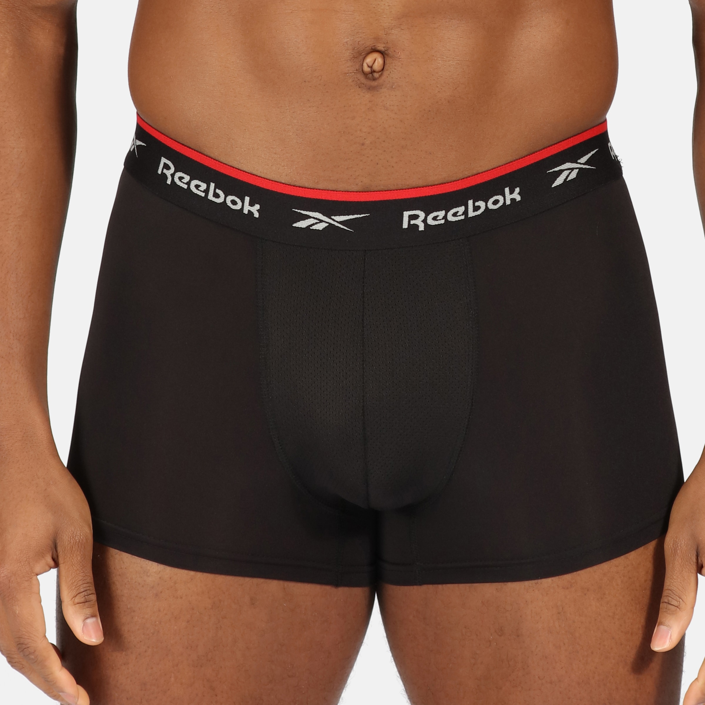 Reebok Trunk »REDGRAVE« 3er-Pack,  basic, bequem, atmungsaktiv, mit Logo, breiter Bund