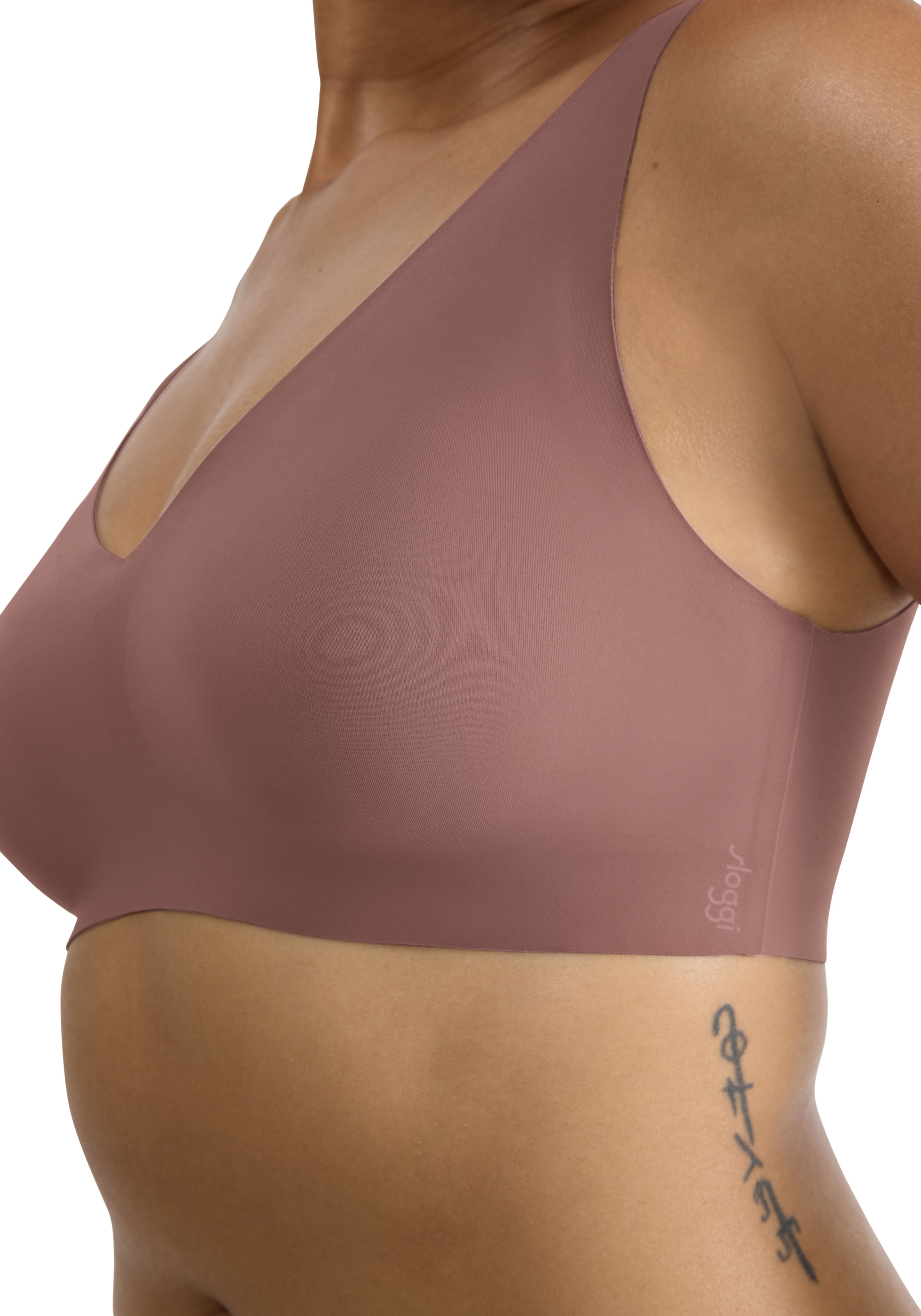 sloggi Bustier »ZERO Feel 2.0 Bralette«, nahtlos und unsichtbar