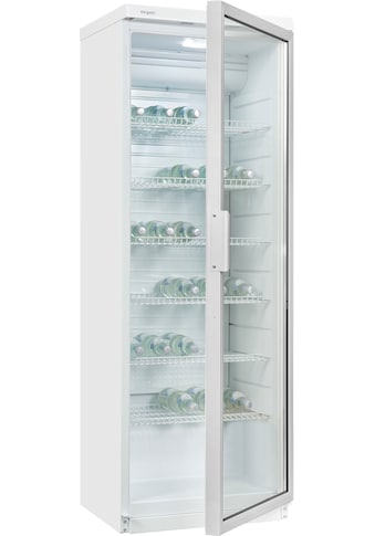 Getränkekühlschrank »GKS350-1-GT-280D«, GKS350-1-GT-280D weiss, 173 cm hoch, 60 cm breit