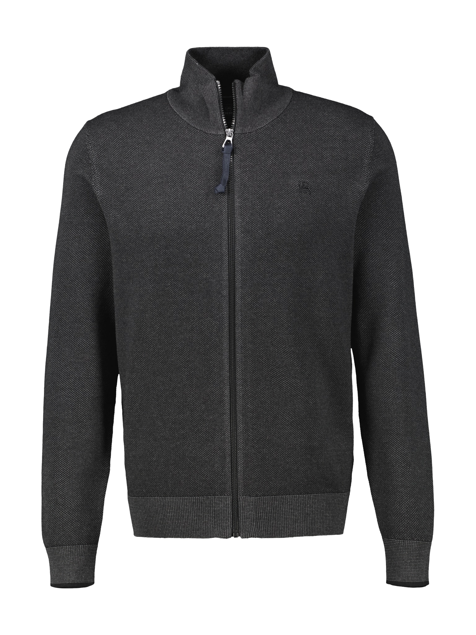 LERROS Strickjacke mit Reißverschluss und Strehkragen