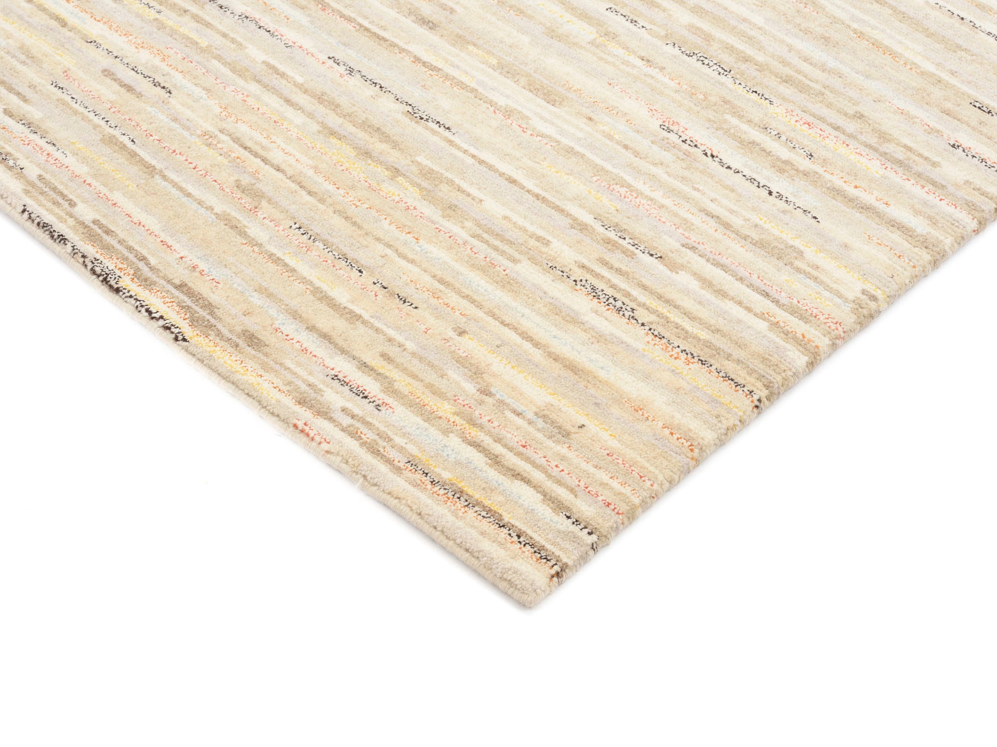 OCI DIE TEPPICHMARKE Orientteppich »HIMALI  LINEA« rechteckig 5 mm Höhe reine Wolle, handgeknüpft, mit Fransen, Wohnzimmer