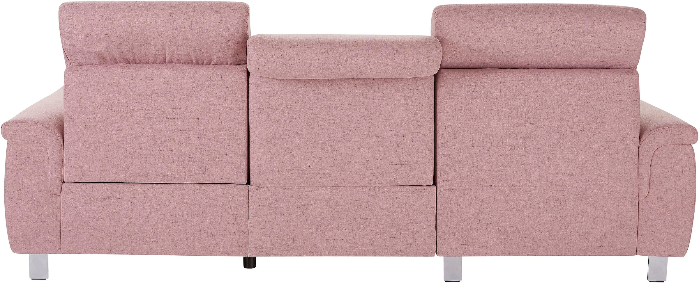sit&more Ecksofa »Township L-Form«, wahlweise mit elektrischer Wallfree-Funktion