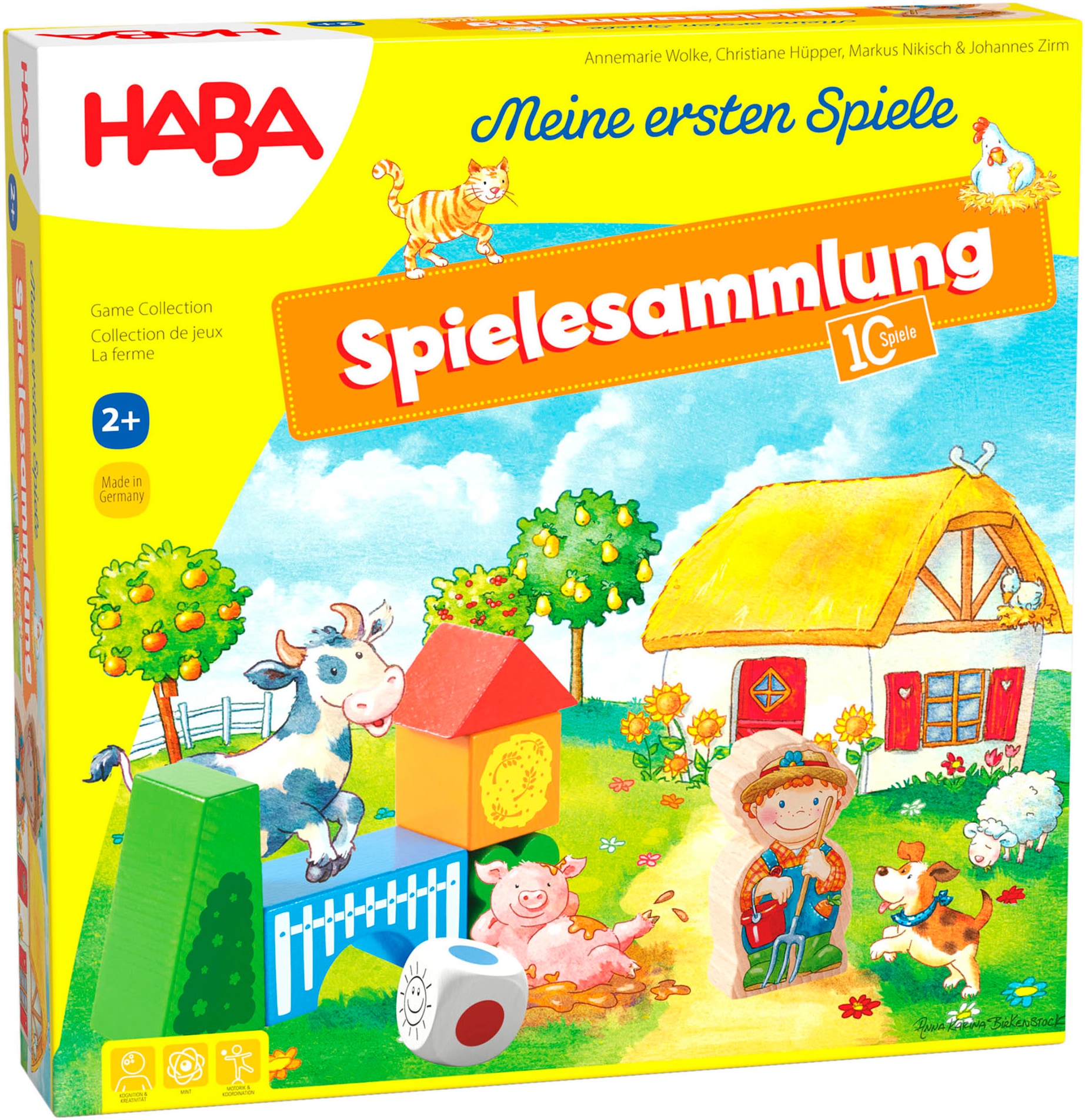 Haba Spiel »Meine ersten Spiele - Spielesammlung«, Made in Germany