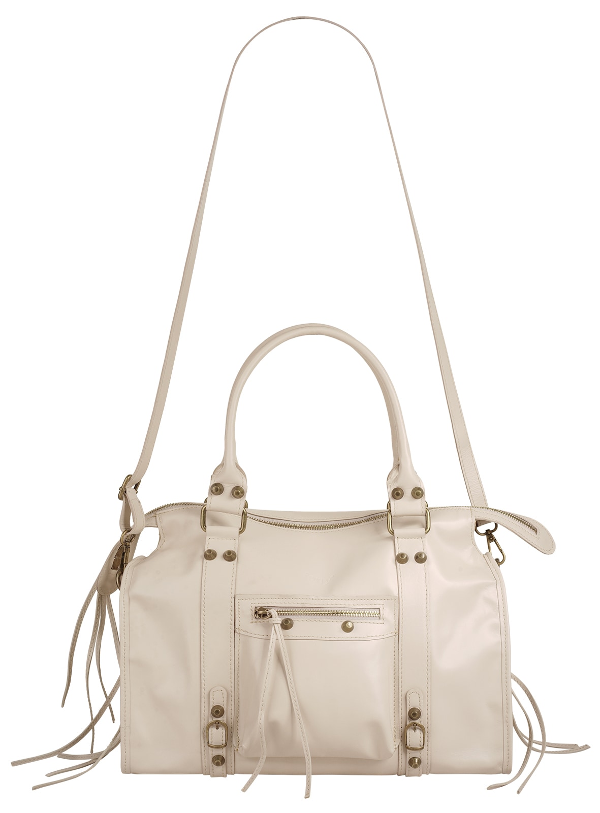 forty° Shopper, echt Leder, Made in Italy