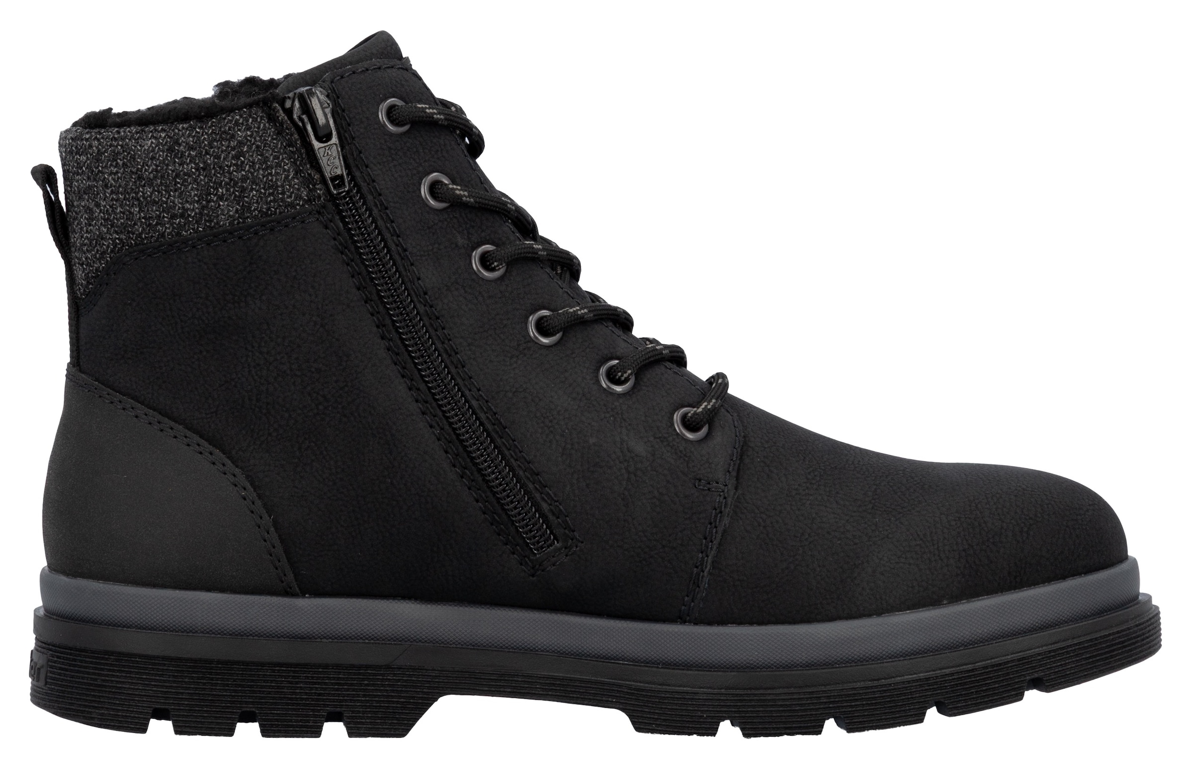 Rieker Winterstiefelette  Winterboots, Schnürboots mit Innenreißverschluss und RiekerTex