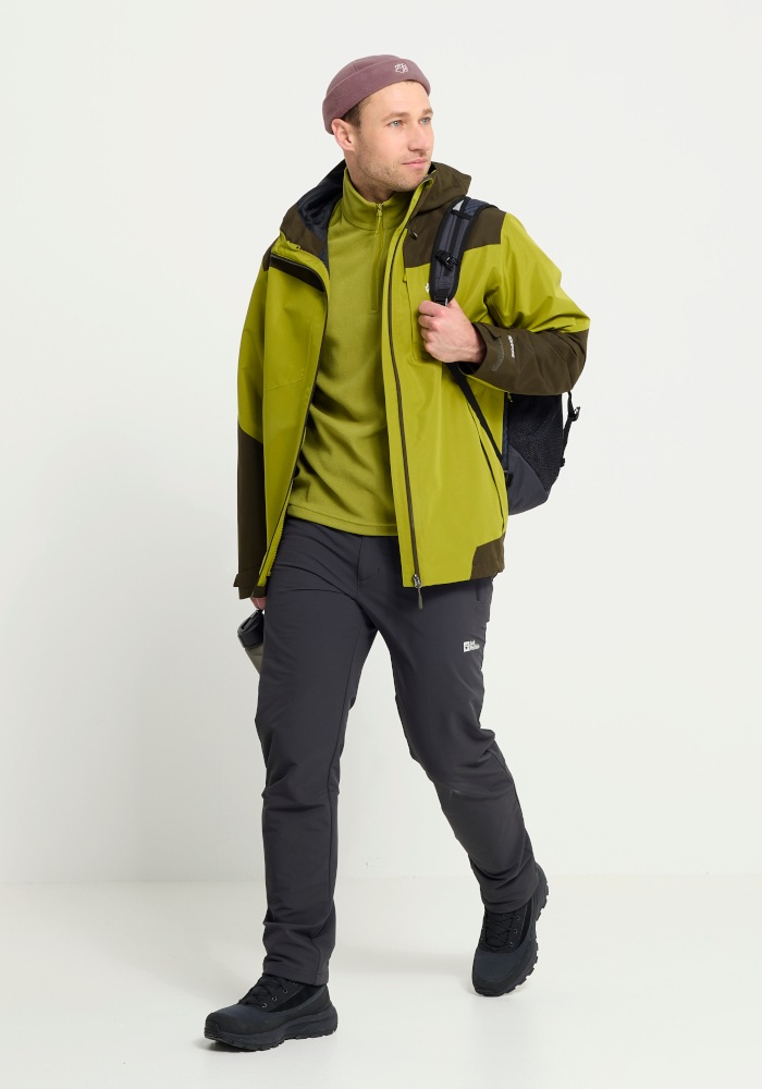 Jack Wolfskin Beanie »VERTIGO FISHER BEANIE« Fisherman Beanie, warm, kurzer Schnitt