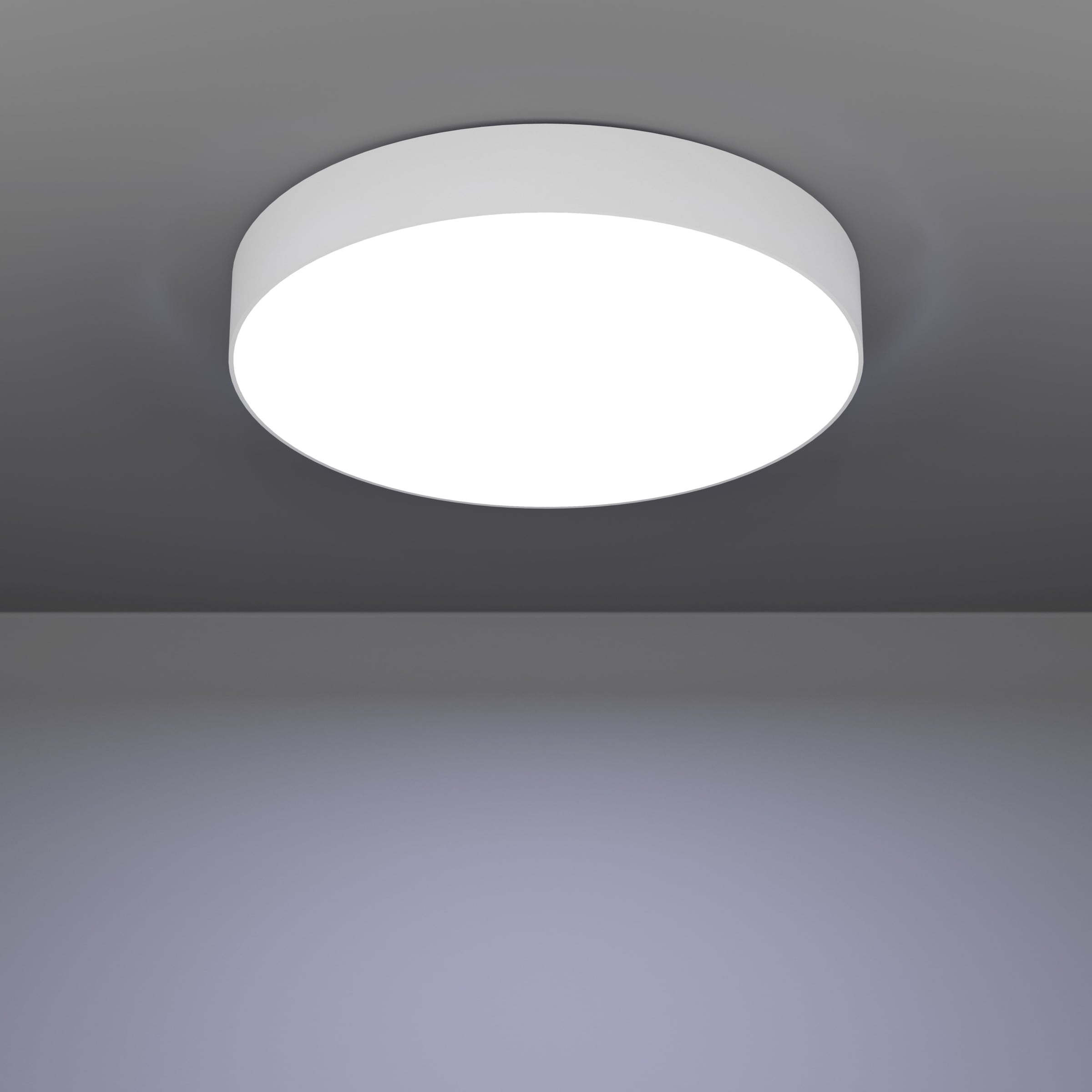 EGLO Deckenleuchte »GALLIZZI-Z Deckenlampe - Kunststoff - LED - 26W - IP20« LED-Modul 1 Stk. Kaltweiß | Neutralweiß | RGB | Warmweiß Wohzimmerlampe, Esszimmerlampe, Flur, Schlafzimmer, H7 x Ø49 cm