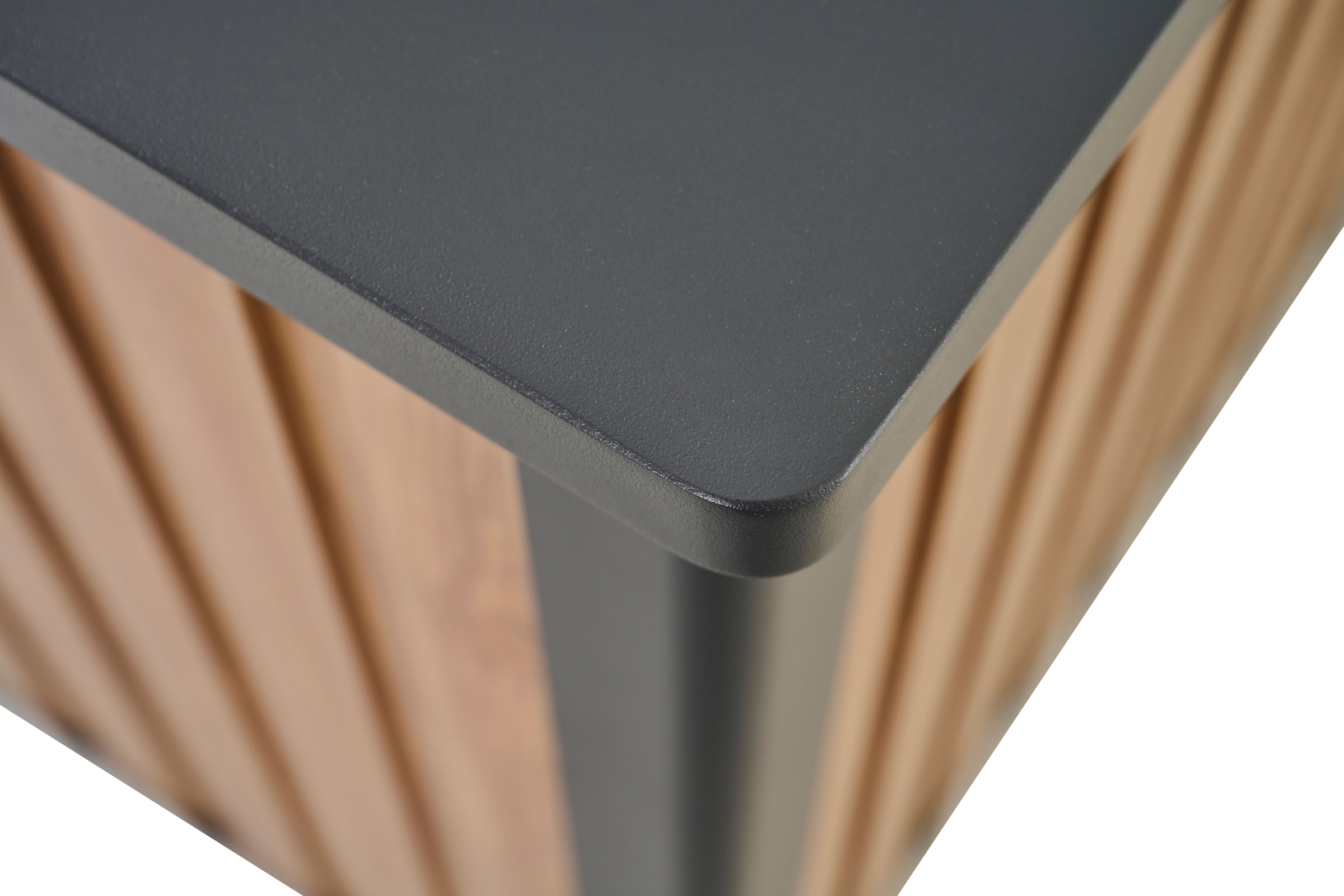 Siena Garden Kissenbox Gestell aus Aluminium, 181x79x75cm woodlook
