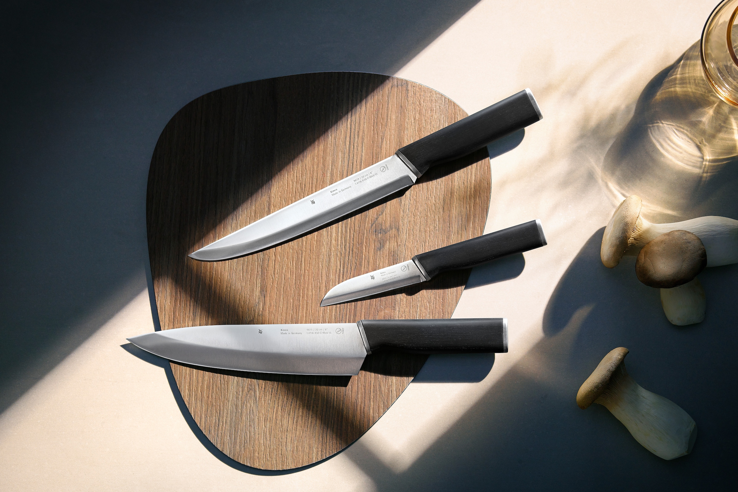 WMF Gemüsemesser »Kineo«, (1 tlg.), 9 cm, hochwertiger Edelstahl, ausgezeichnete Balance, ergonomisch