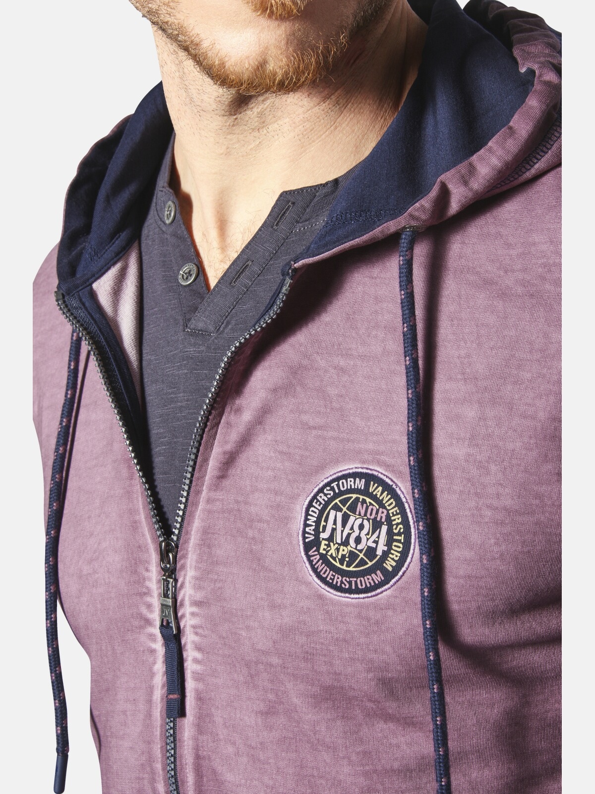 Jan Vanderstorm Kapuzensweatjacke »Sweatjacke PERKELMAN«
