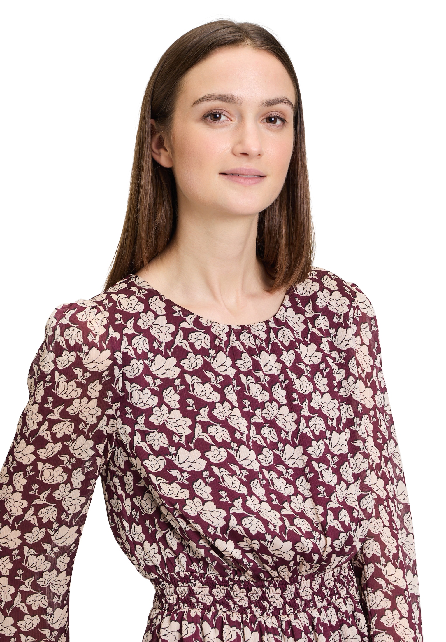 Cartoon Chiffonkleid »Chiffonkleid mit Rüschen«