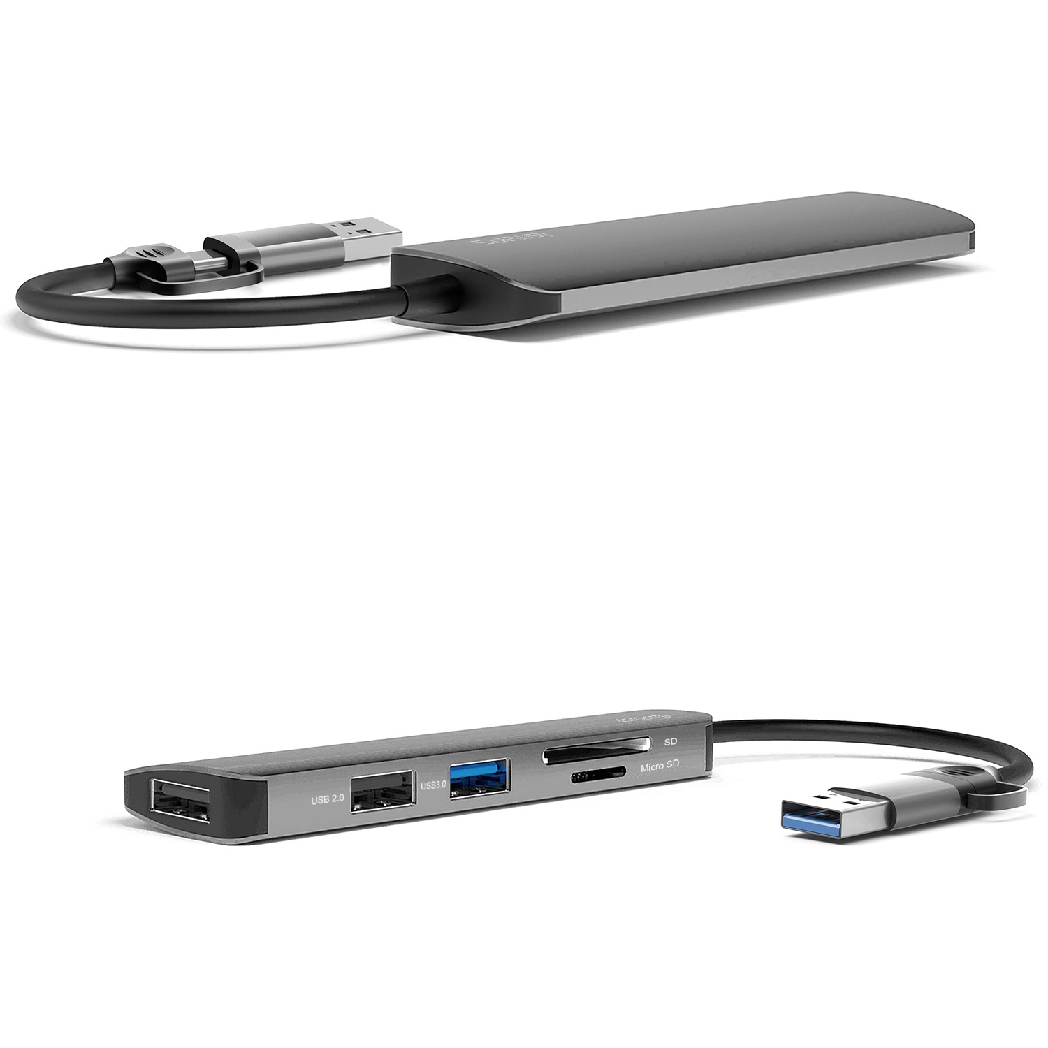 4smarts Laptop-Dockingstation »5 in1 Universal Mulitport USB Hub«