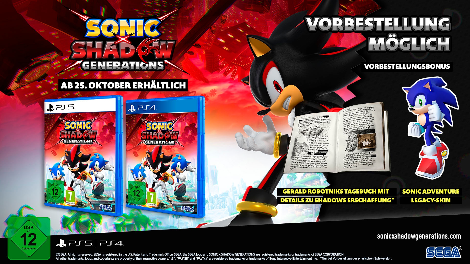 Atlus Spielesoftware »Sonic x Shadow Generations«, PlayStation 5