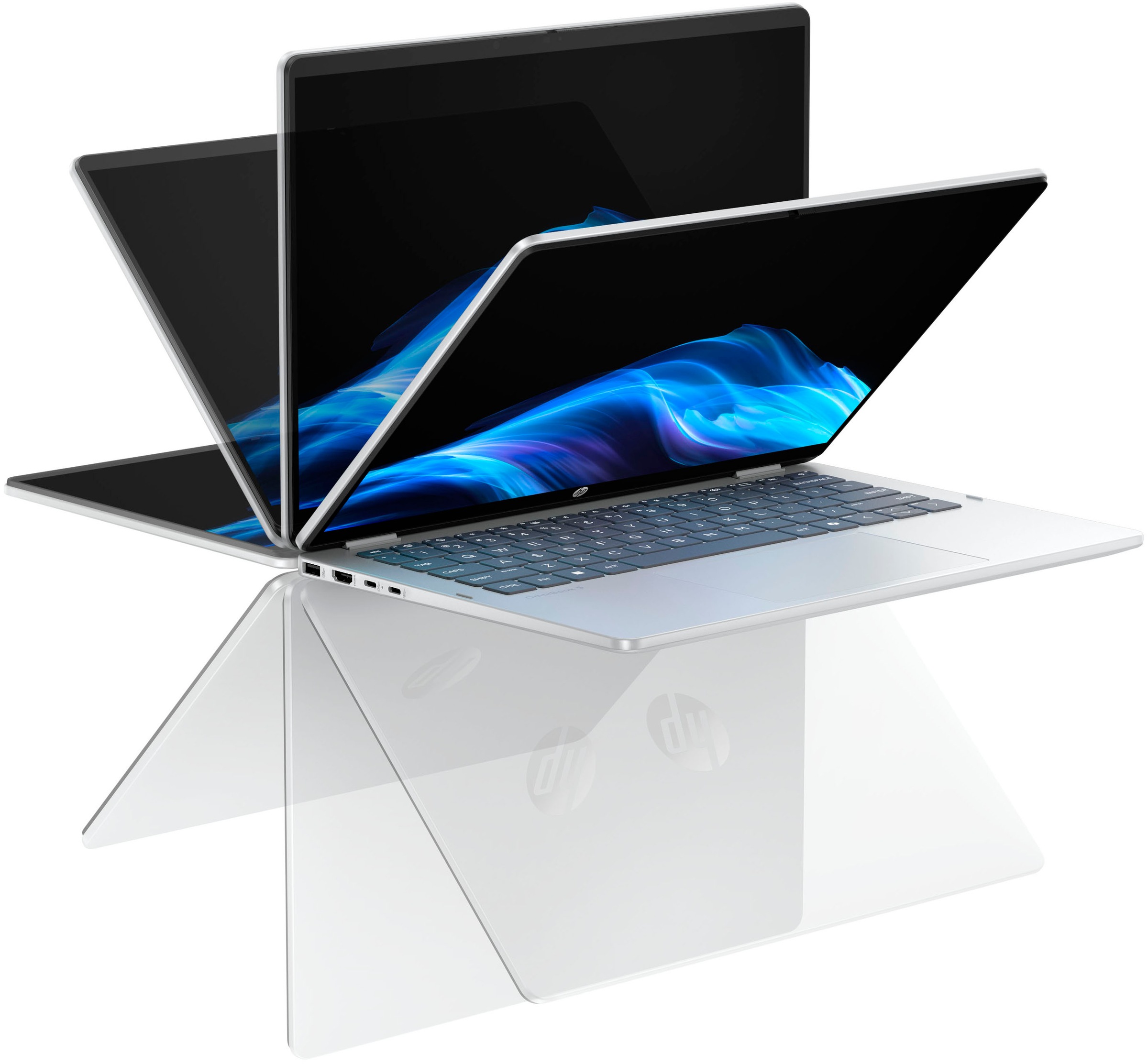 HP Convertible Notebook »14-fp0231ngx« 35,56 cm / 14 ″ Intel Core 3 Intel Graphics 256 GB SSD