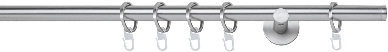 mydeco Gardinenstange »20mm Match Wandträger 6,5 cm« 1 läufig-läufig Fixmaß