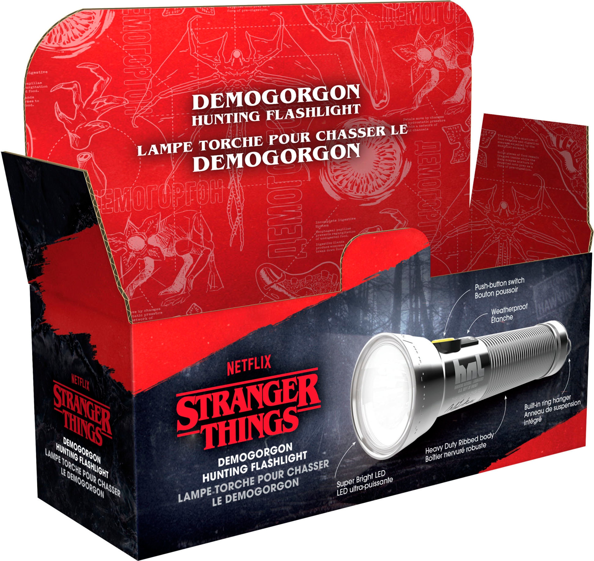 »Stranger limitierte Taschenlampe bei Energizer Light«, Things Edition Promo