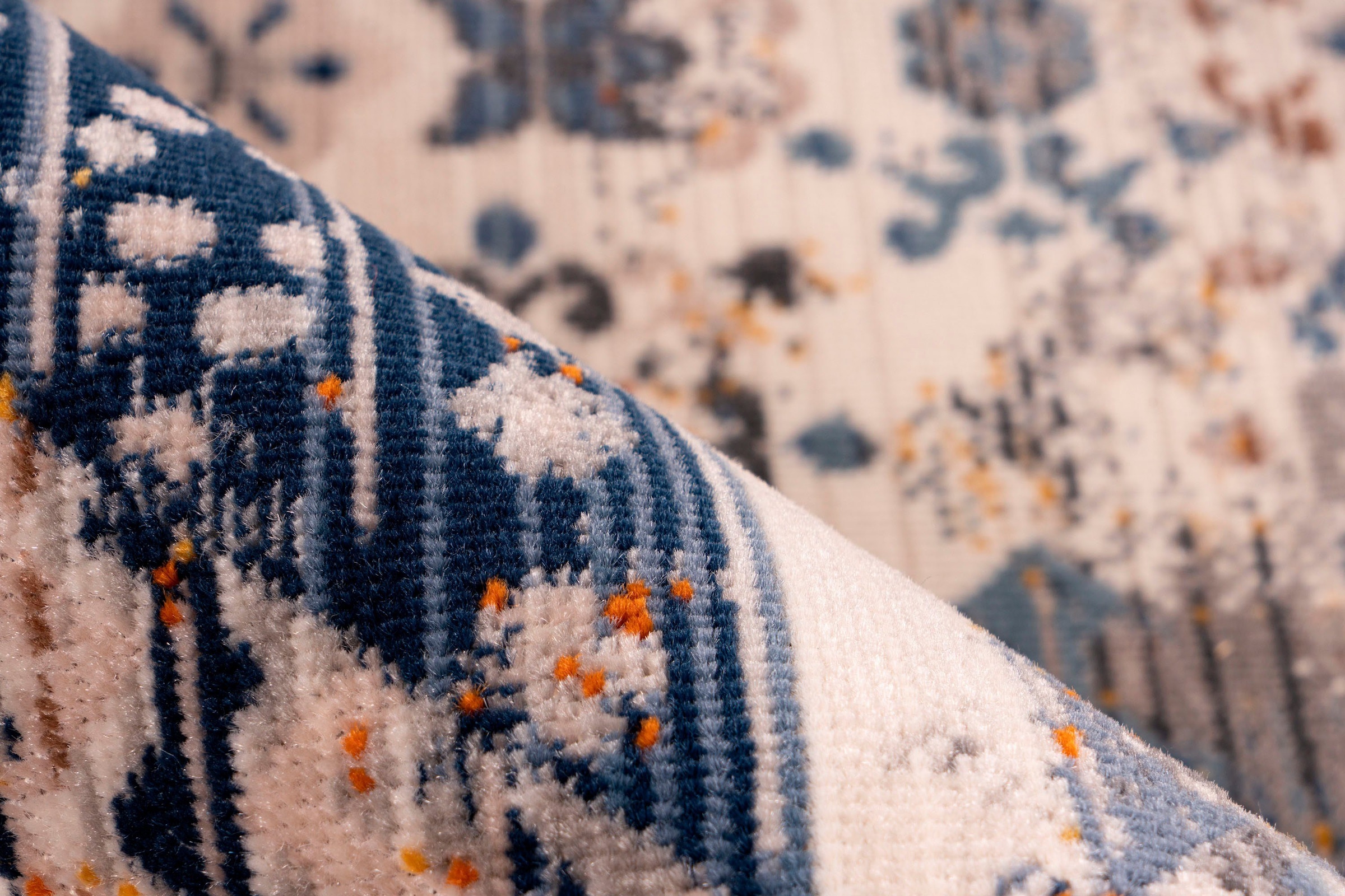 calo-deluxe Teppich »Valessa-909« rechteckig 5 mm Höhe Wohnzimmer