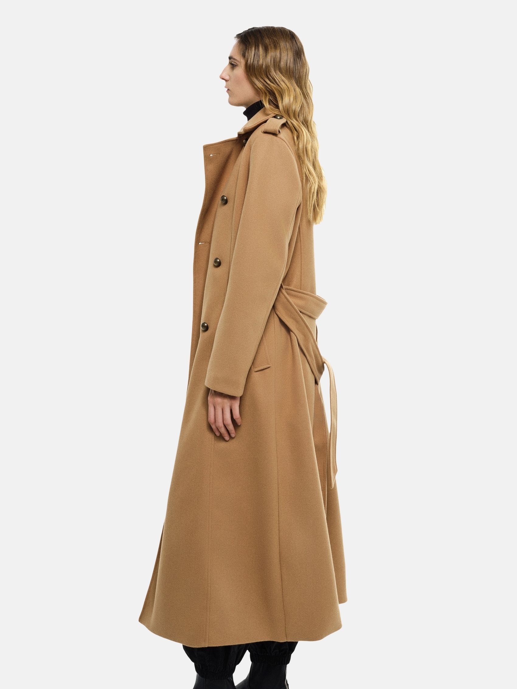 RICANO Trenchcoat »Mantel Simona« Handgefertigt, Made in Italy