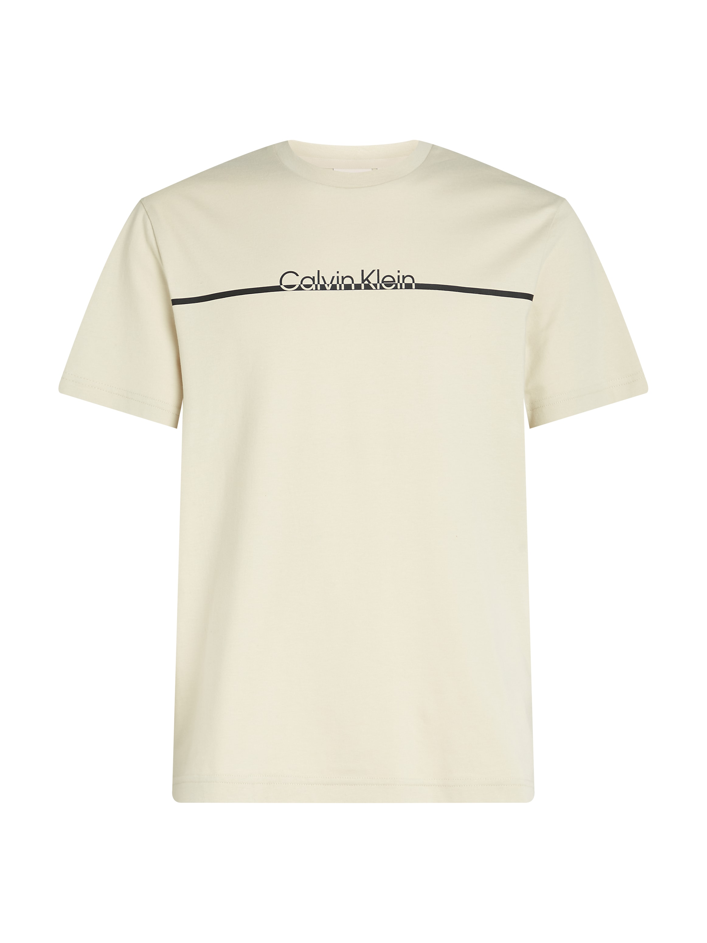 Calvin Klein Rundhalsshirt »SPLIT LINE LOGO T-SHIRT«, mit Logoprint