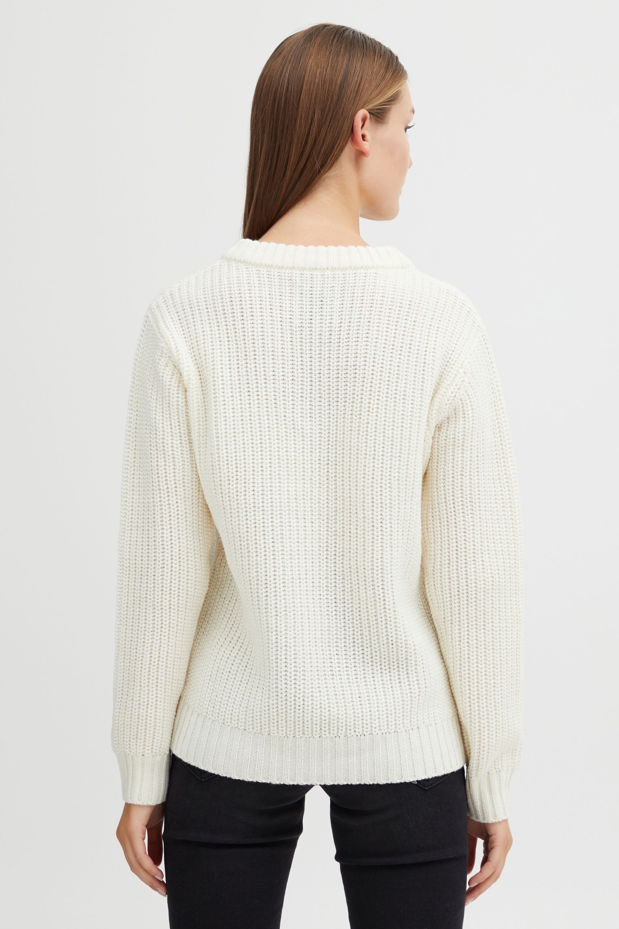 OXMO Strickfleece-Pullover »Strickpullover OXNanny«