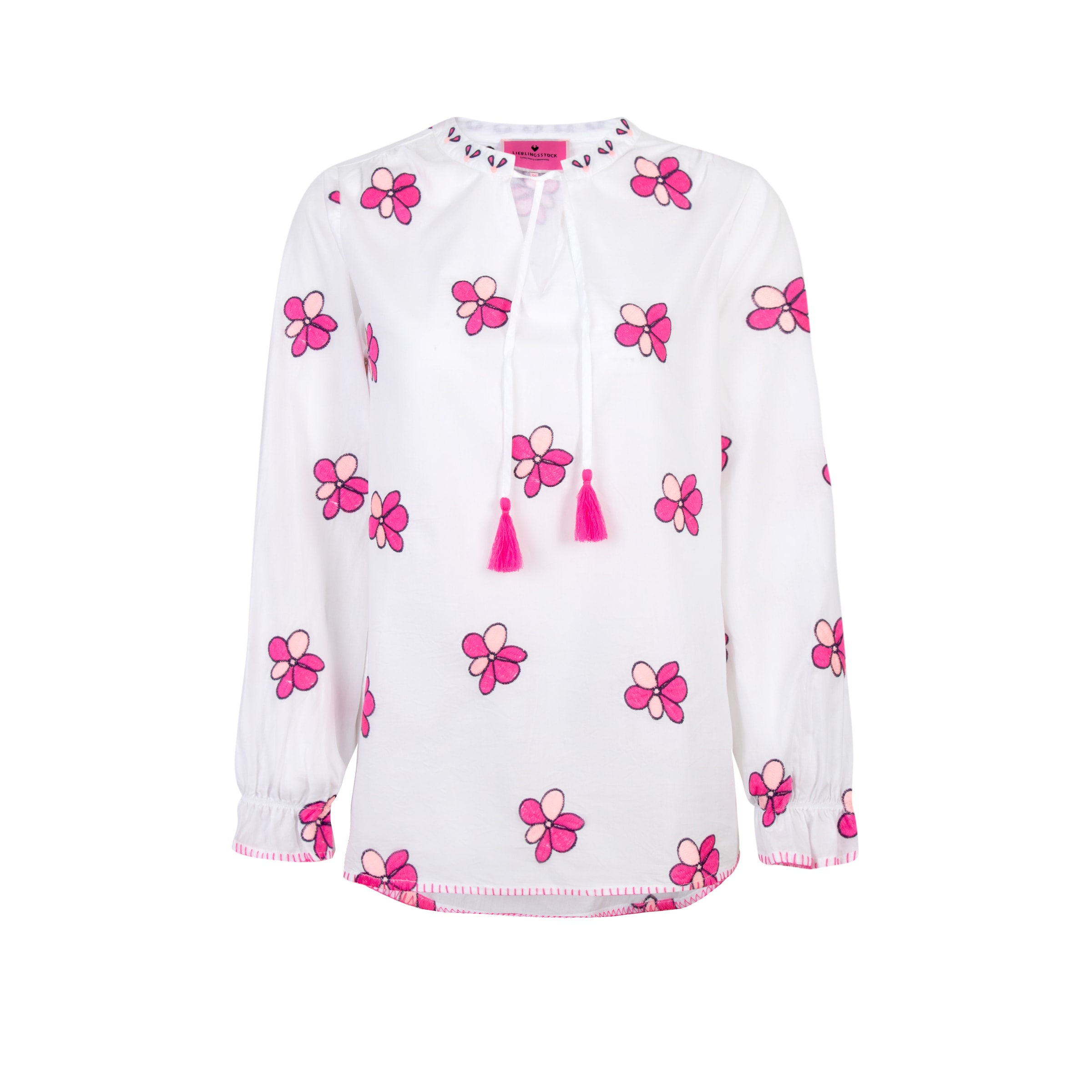 Lieblingsstück Schlupfbluse »RianaL« mit blumigem allover Print