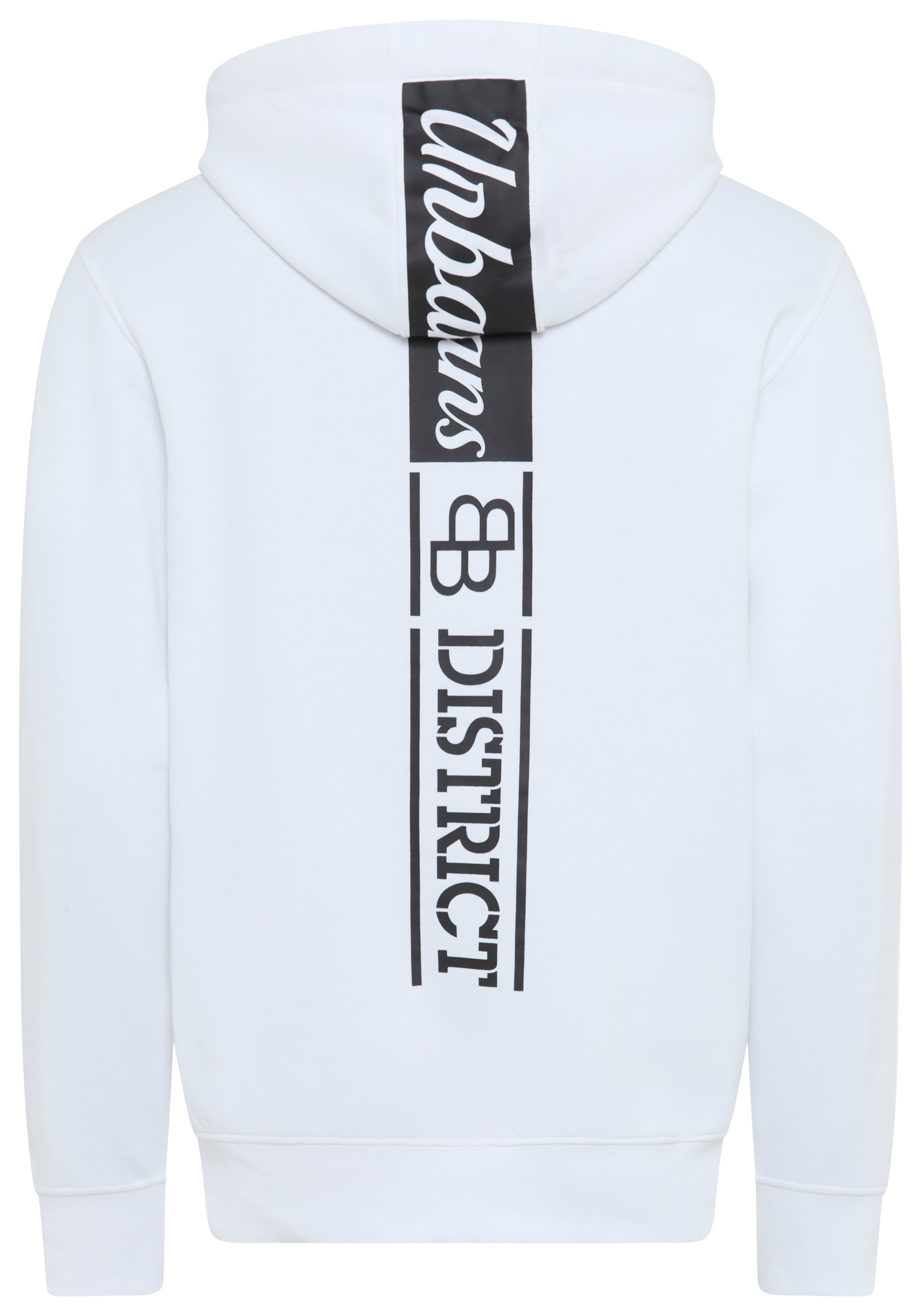 Bruno Banani Kapuzensweatshirt , langärmlig,  schmal geschnitten,  bedrucktes Design
