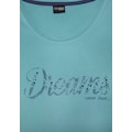 Vivance Dreams Sleepshirt, (2er-Pack), mit Print in Spitzenoptik