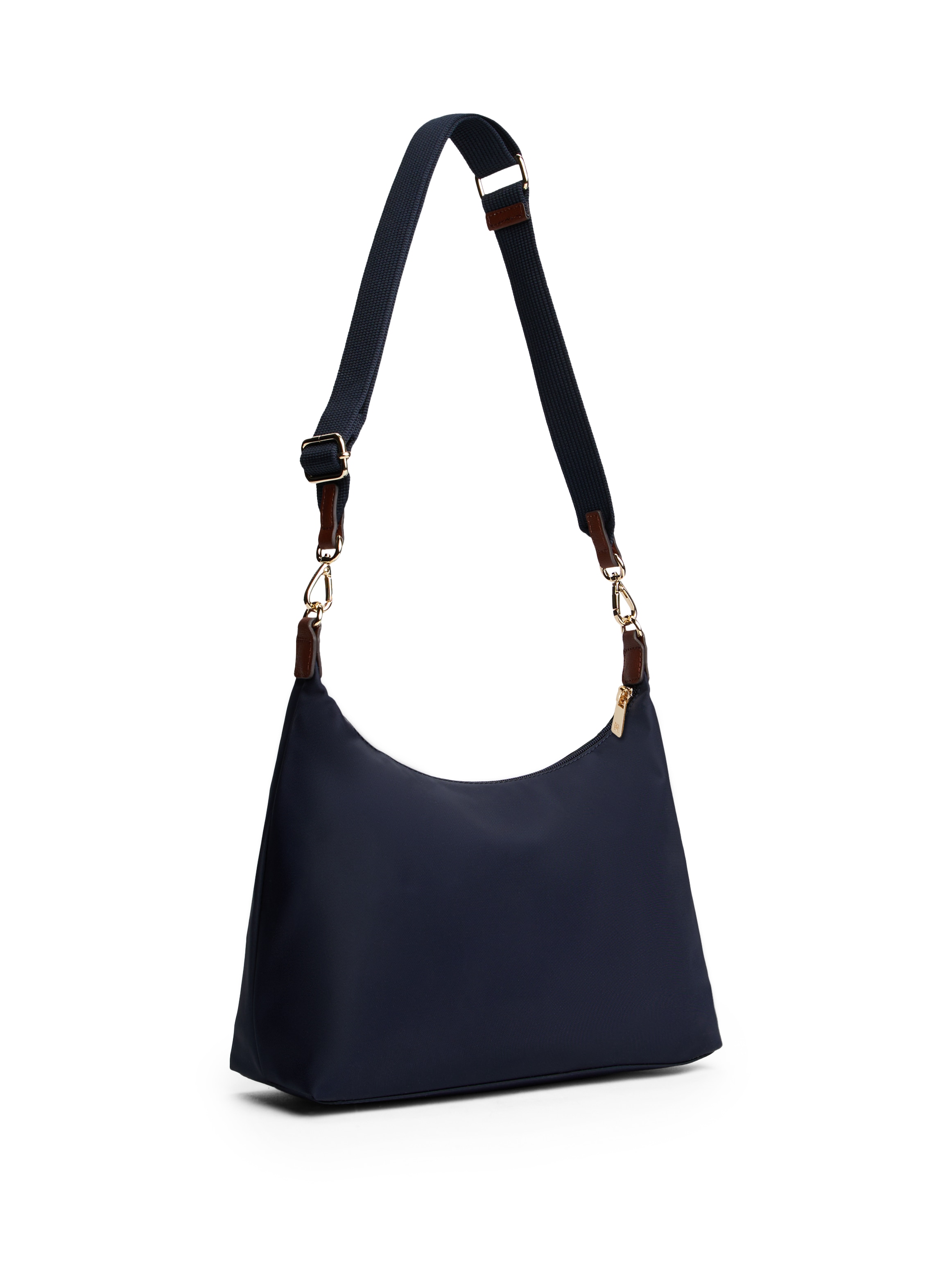 Tommy Hilfiger Schultertasche »POPETTE SHOULDER BAG« , Damen Umhängetasche, Tragetasche mit TH-Schmuckelement