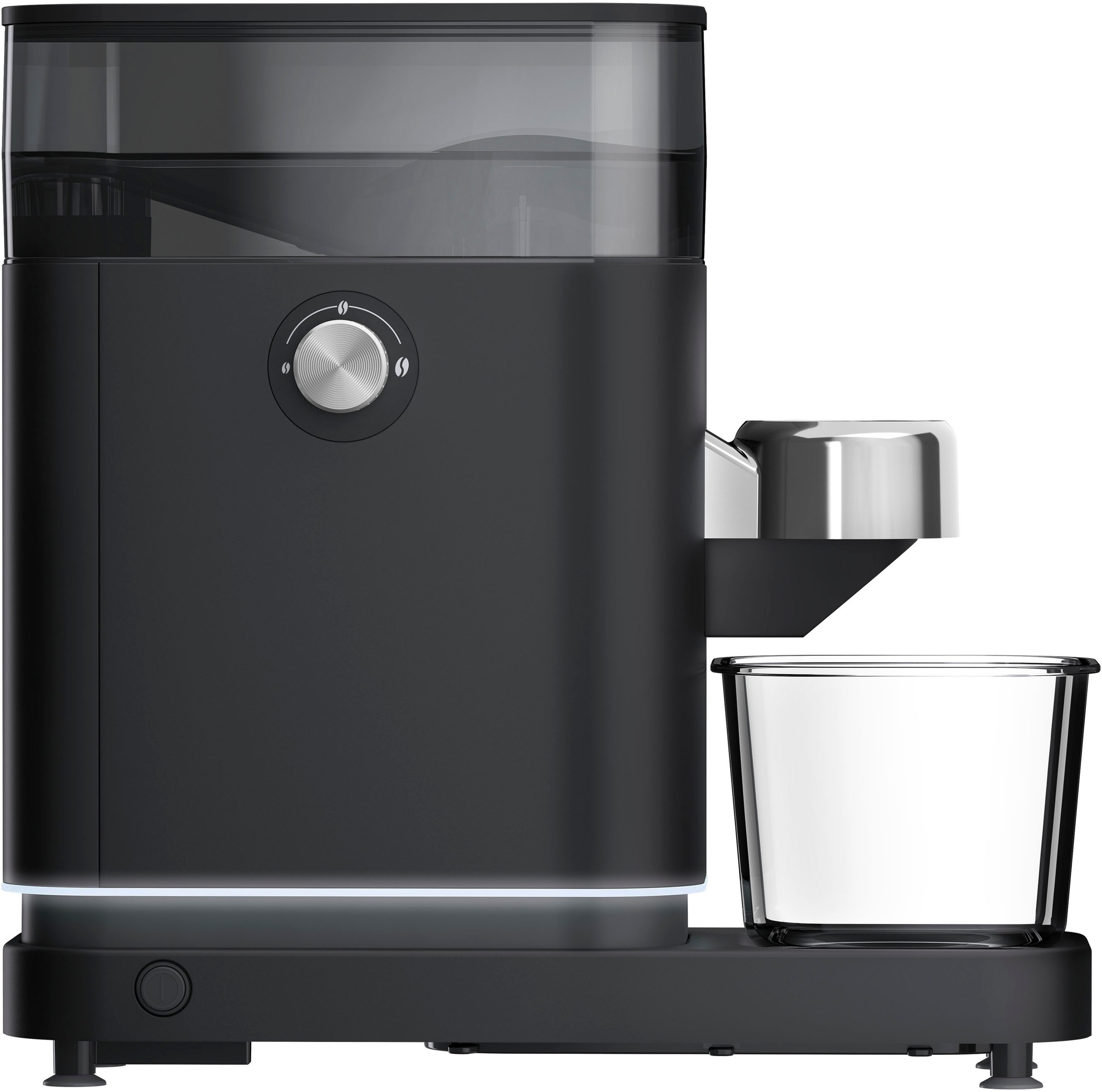 WMF Kaffeemühle »Lumero«, 150 W, Kegelmahlwerk, 180 g Bohnenbehälter, 40 Mahlgrade, Edelstahlmahlwerk, LED-Display, 150 Watt, Cromargan