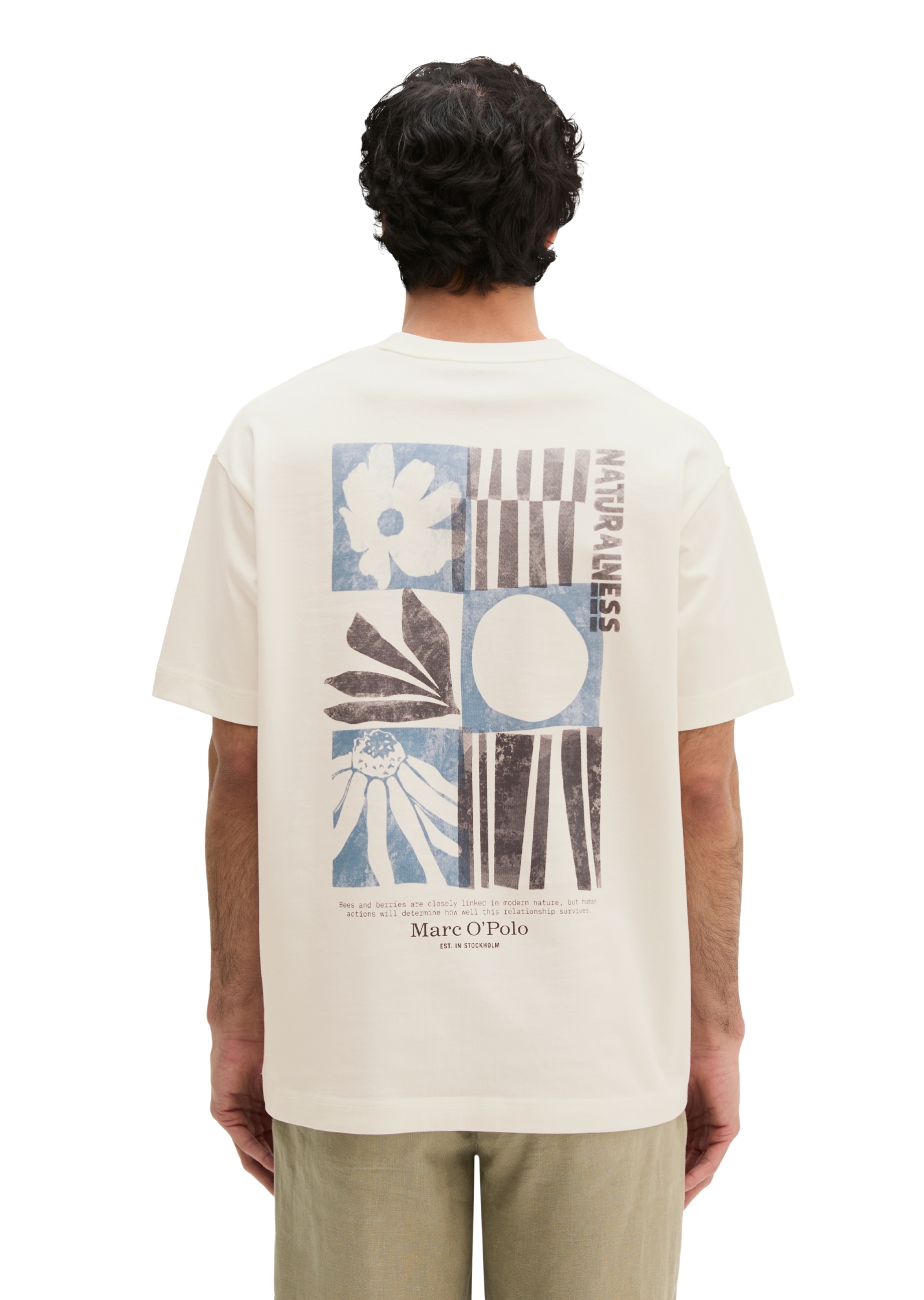 Marc O'Polo T-Shirt loose fit mit Rückenprint