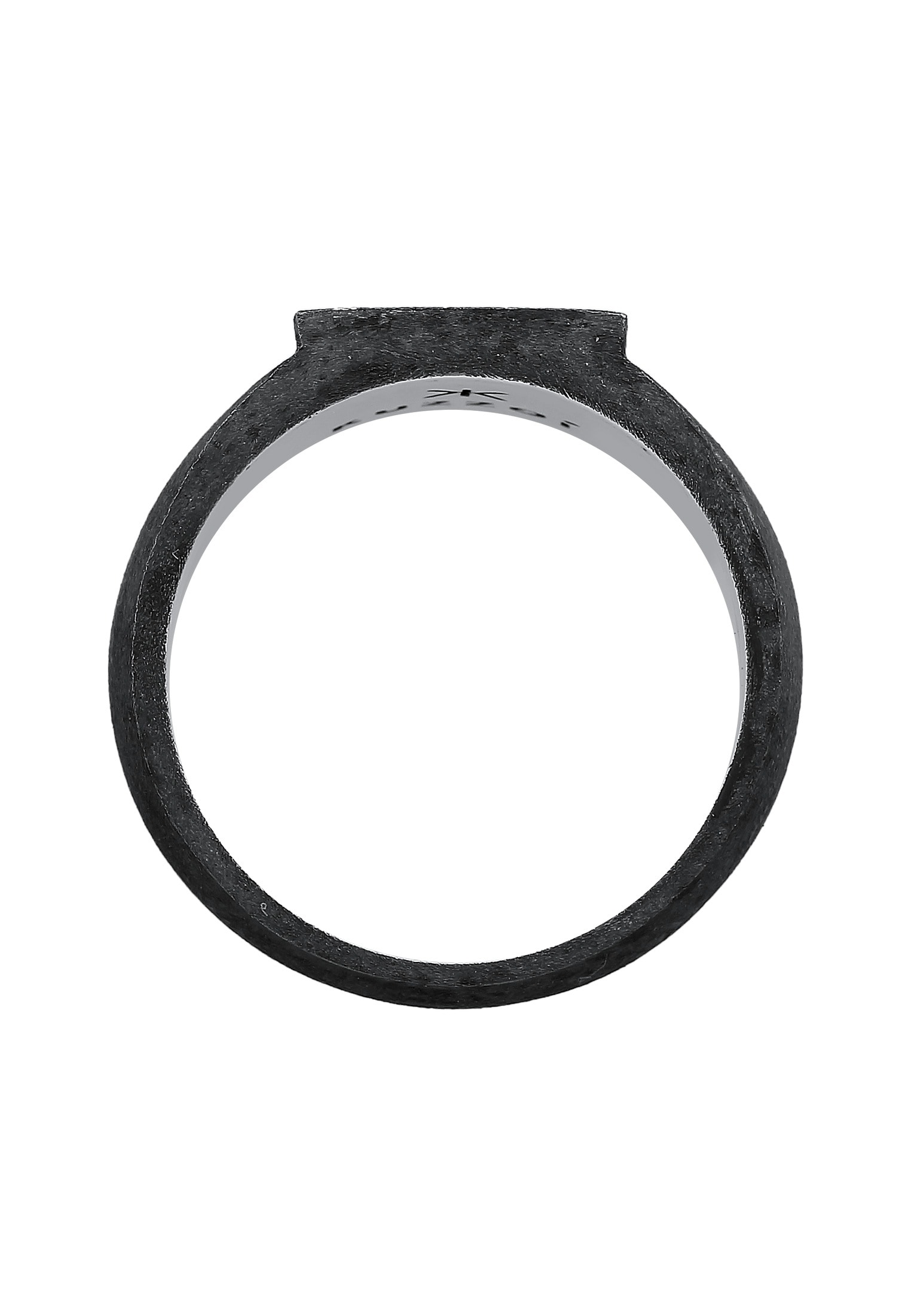 Kuzzoi Siegelring »Ring Herren Siegelring Rechteckig Klassik 925 Silber«