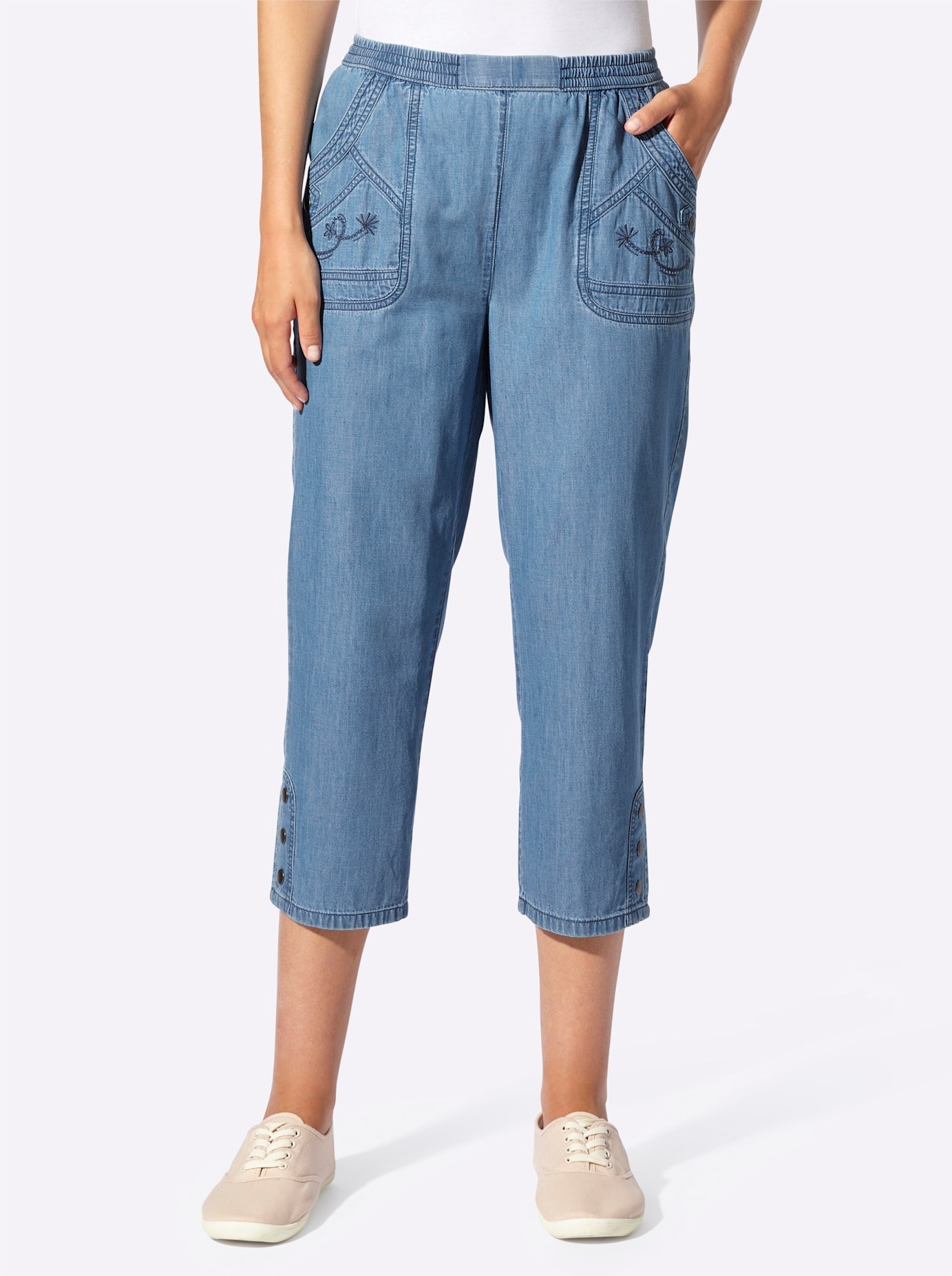 Classic Basics Caprijeans 2 tlg.