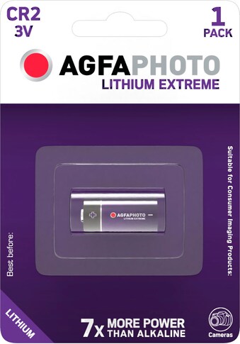 AgfaPhoto Batterie »1 Stck Extreme«, CR2, (1 St.) kaufen