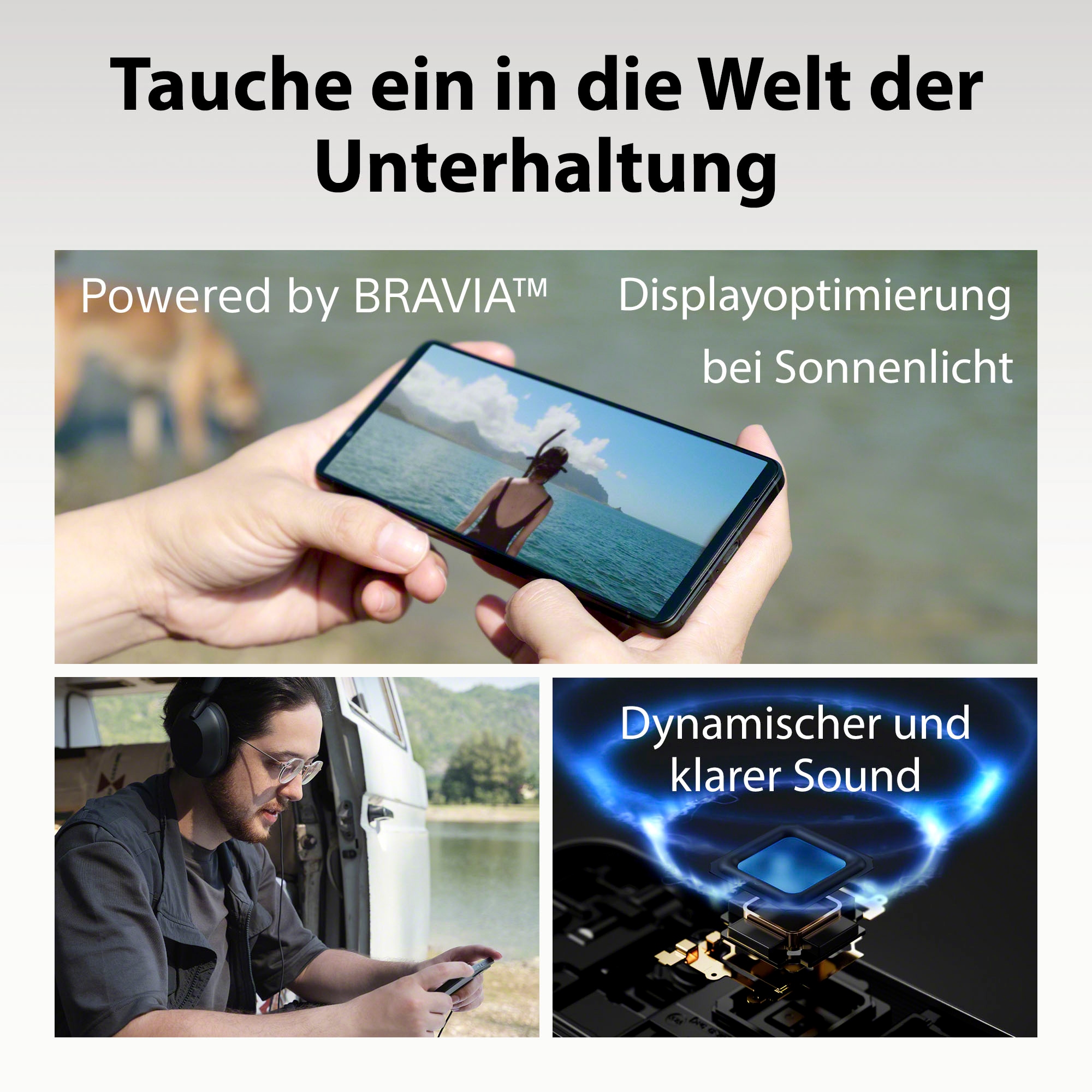 Sony Smartphone »Xperia 1 VI«, Schwarz