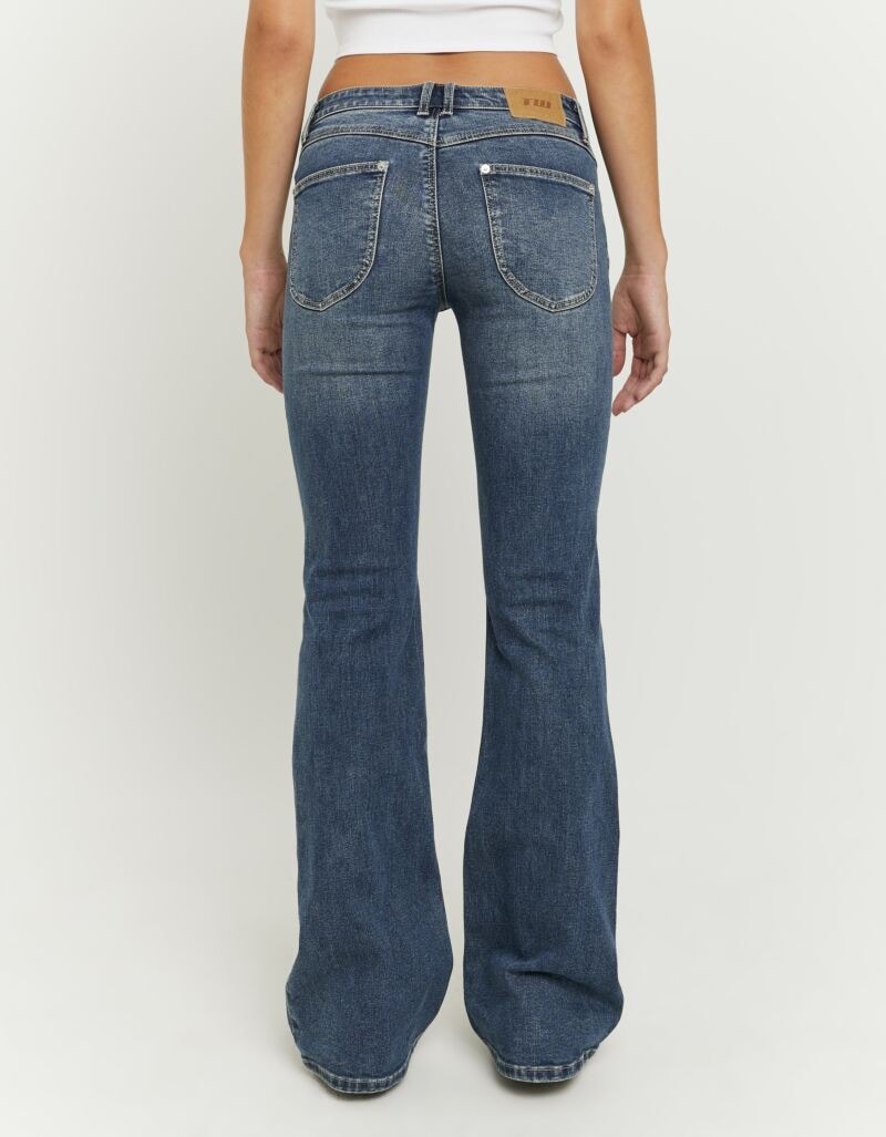 Tally Weijl Bootcut-Jeans »SPADESASSY2« Baumwollmischung, Low Waist
