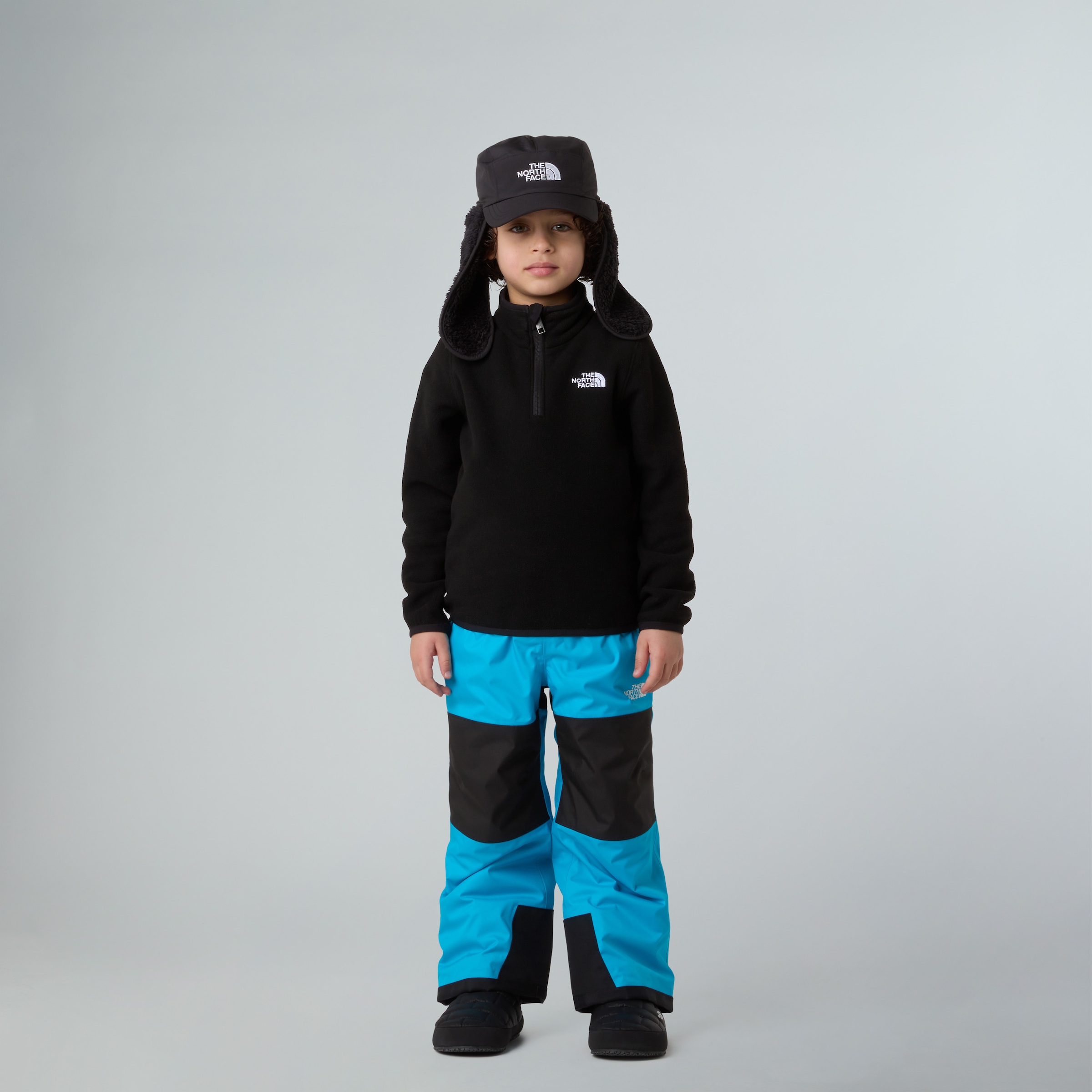 The North Face Strickfleece-Pullover aus Polyester, mit Stehkragen, mit Kinnschutz