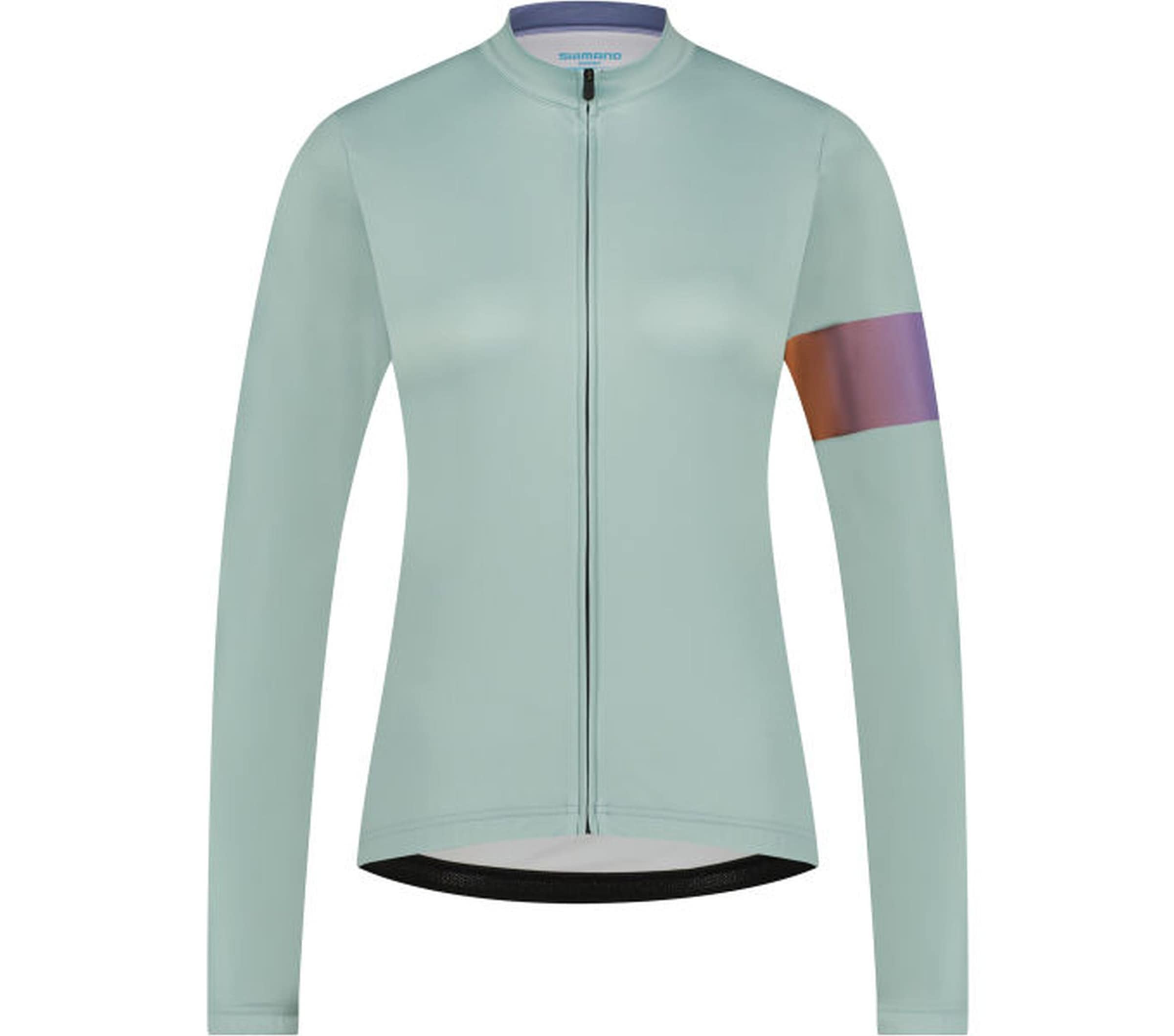 Shimano Radtrikot »Woman's KAEDE Long Sleeve Jersey Printed, Restore Green«