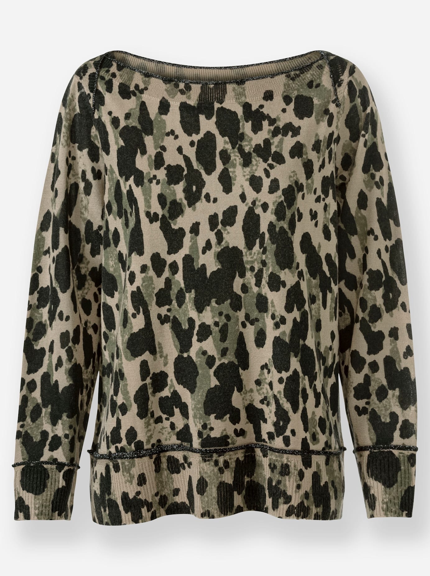heine Strickpullover »Druck-Pullover«