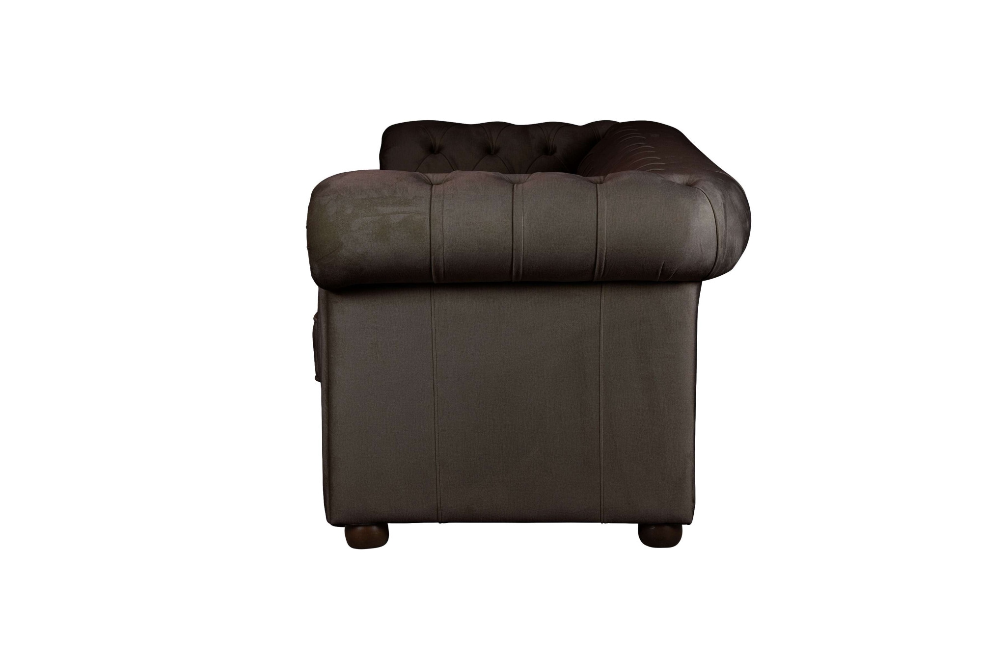 Home affaire 2-Sitzer »CHARENTE, Chesterfield-Sofa, Wellenfederung, Maße: B/T/H: 147/89/74 cm«, mit edler Knopfheftung und typischen Armlehnen