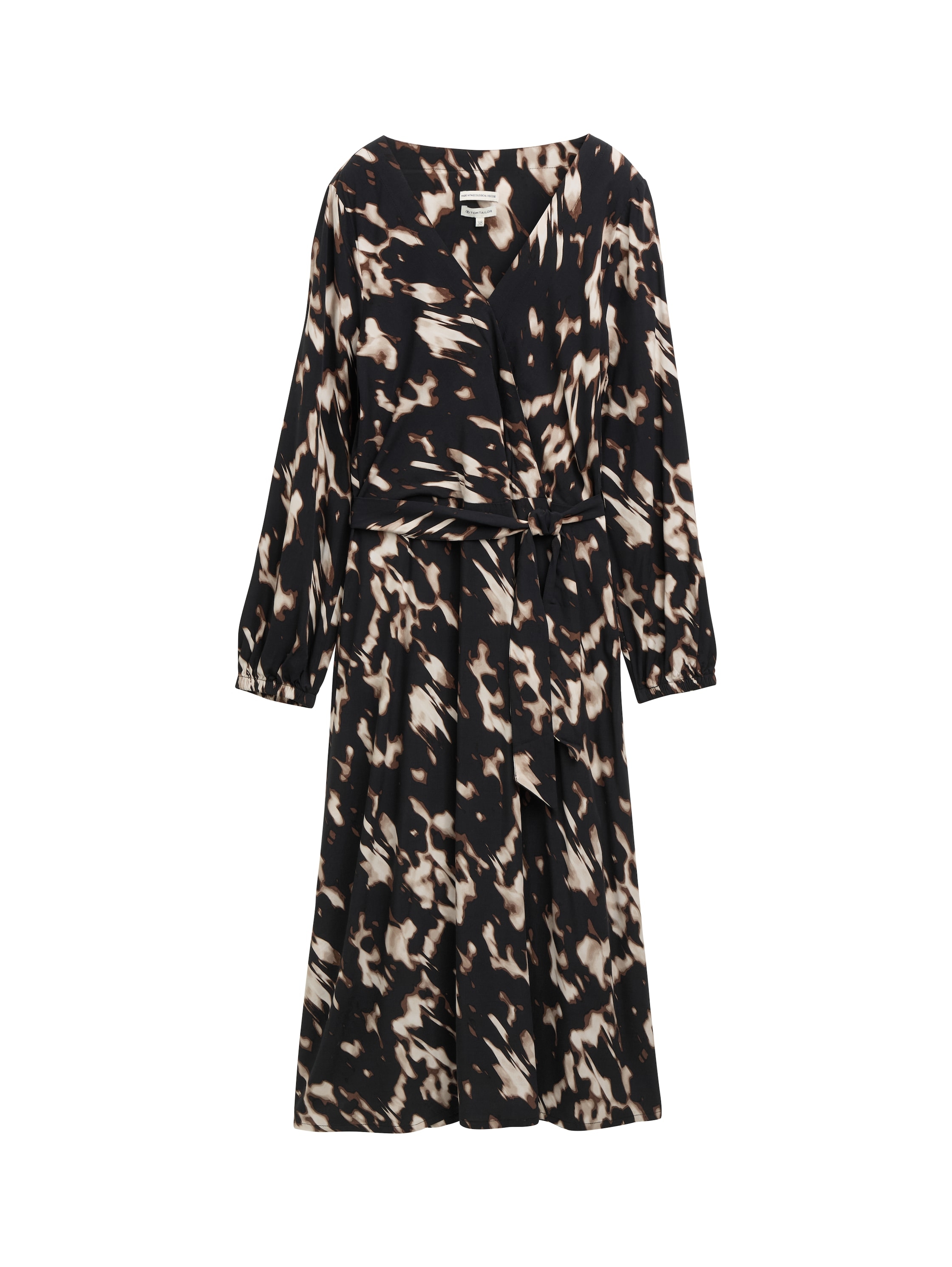 TOM TAILOR Wickelkleid, mit Muster