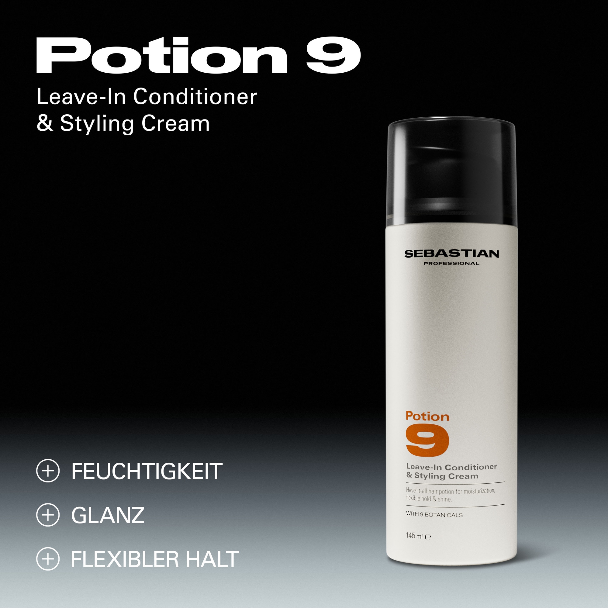 Sebastian Professional Haarcreme »Potion 9 Cream« für geschädigtes, glanzloses, trockenes und widerspenstiges Haar