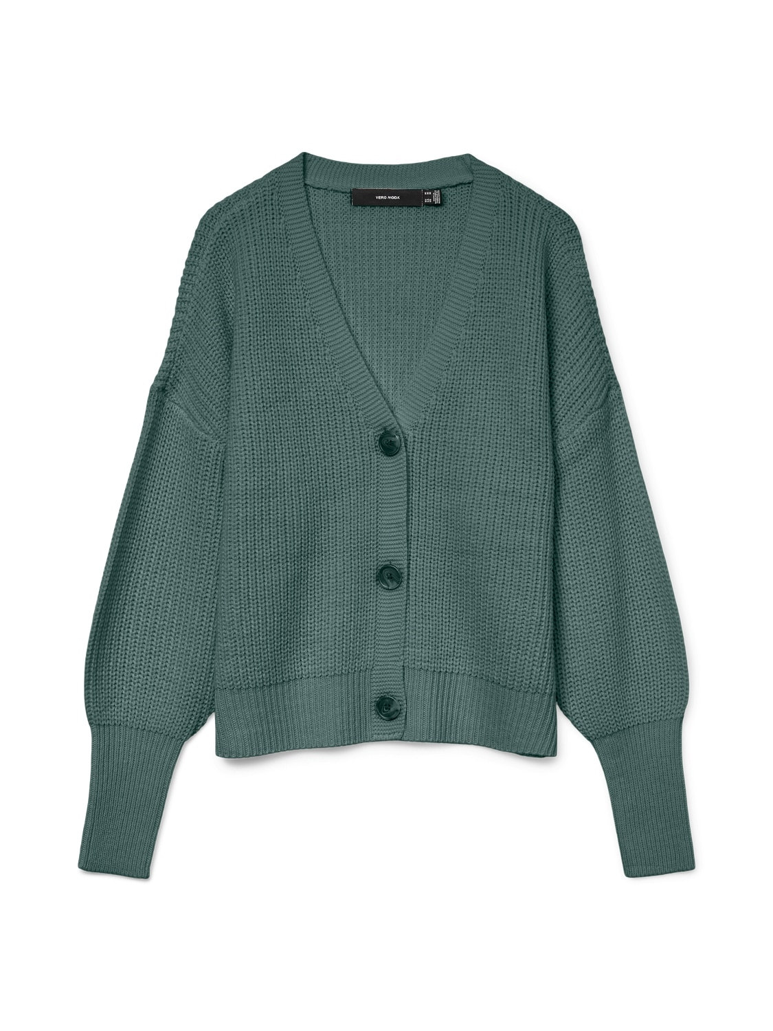 Vero Moda Strickjacke »VMLEA LS V-NECK CUFF CARDIGAN NOOS« Kunstfaser, regular fit