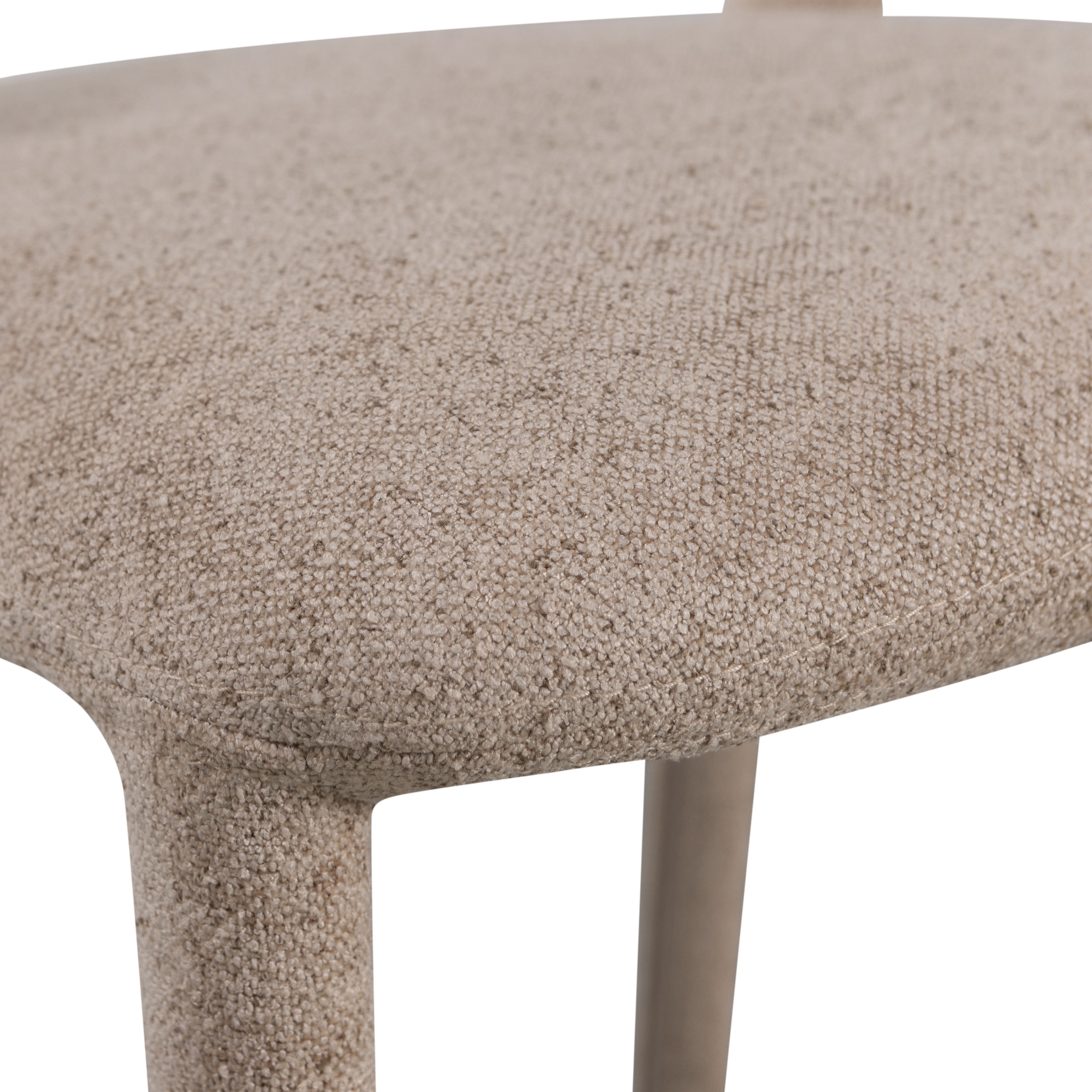 WOOOD Barhocker »Noble mit Fußstütze und vollständig gepolstertem B 48 x T 52 x H 95 cm« Gewebebezug, Belastbarkeit 150 kg, hohe Verschleißfestigkeit