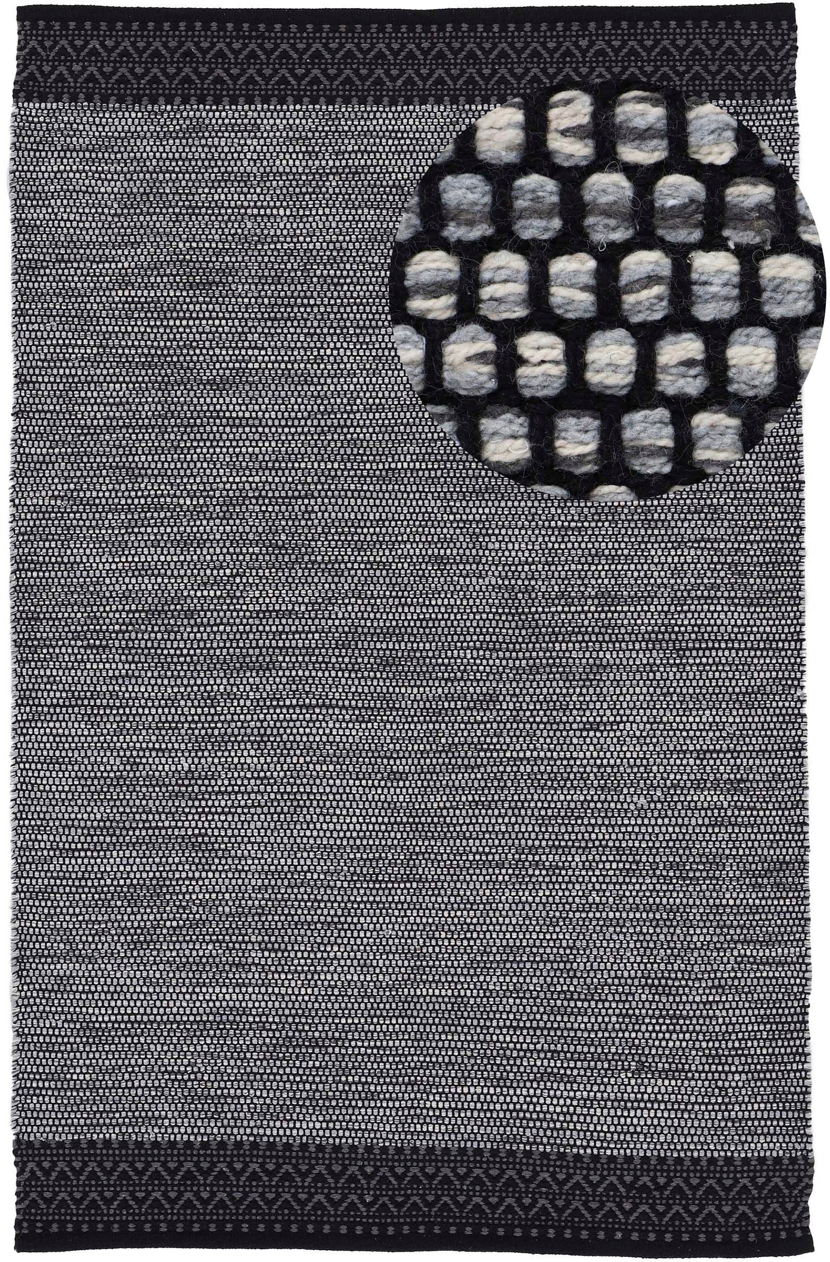 carpetfine Teppich »Kelim Mia«, rechteckig, 6 mm Höhe, Baumwolle Wendeteppich, Wohnzimmer