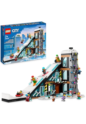 LEGO® Konstruktionsspielsteine »Wintersportpark (60366), LEGO® City«, (1045 St.), Made... kaufen