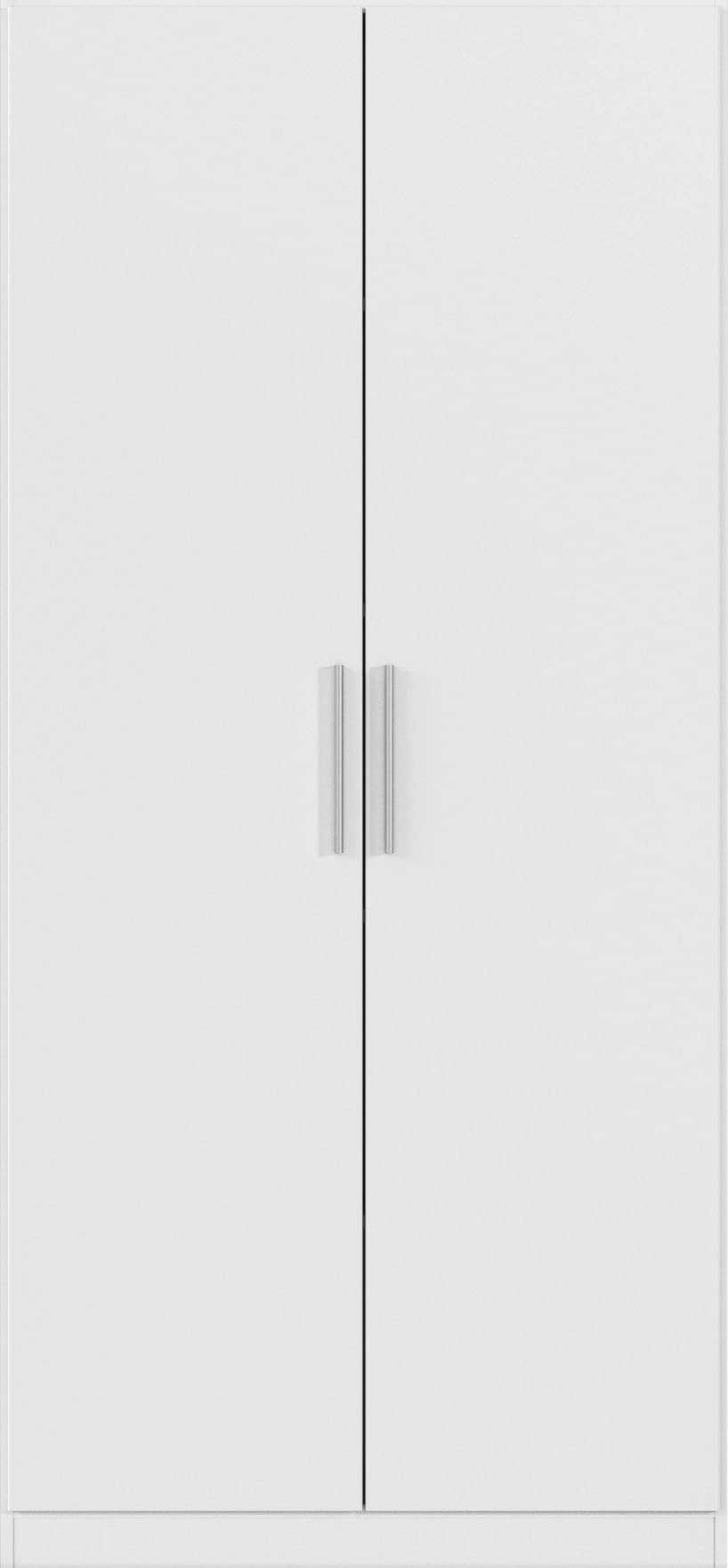 rauch Mehrzweckschrank »Garderobe Kleiderschrank Schrank Schuhschrank Putzschrank MINOSA« Breiten 47/69/91/136 cm, Höhen 197/210 cm,  In 4 Breiten mit vielen Einlegeböden für viel Stauraum MADE IN GERMANY