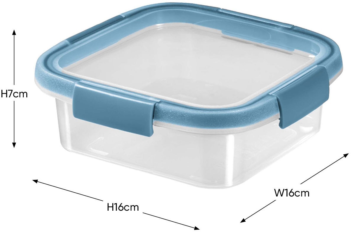 Curver Frischhaltedose »SMART FRESH ECO«, (4 tlg.), 100% Recyclingmaterial, 0,9L; 1L; 1,1L; 1,2L